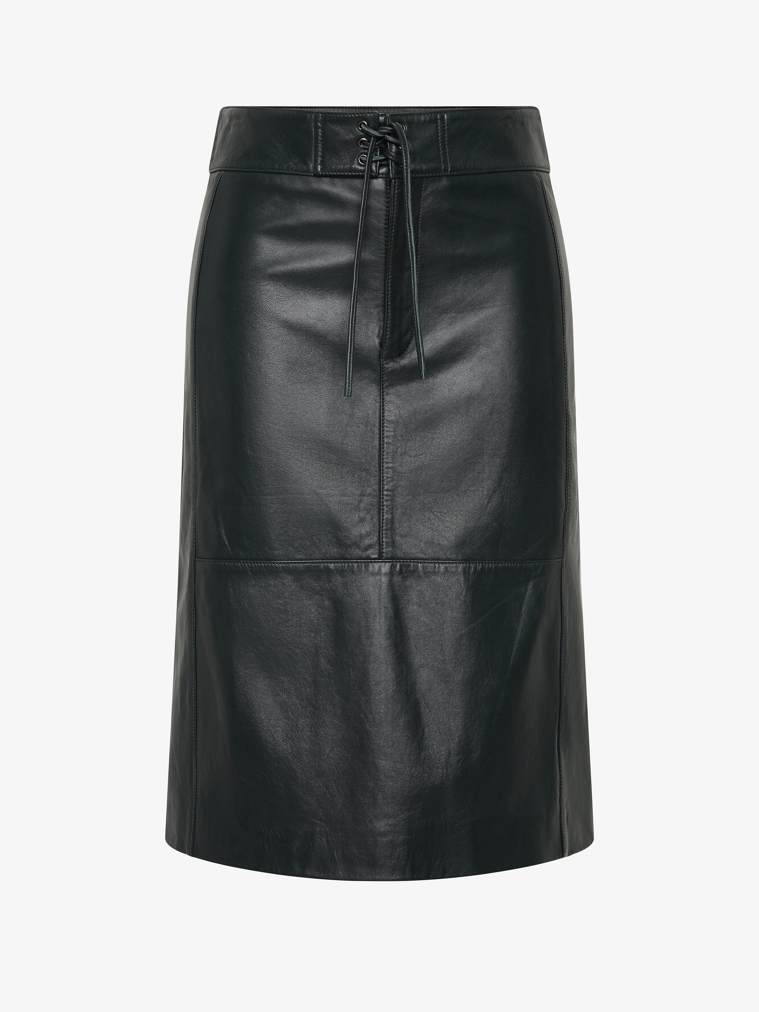 Christopher Esber - Eddie Leather Skirt - Image 10