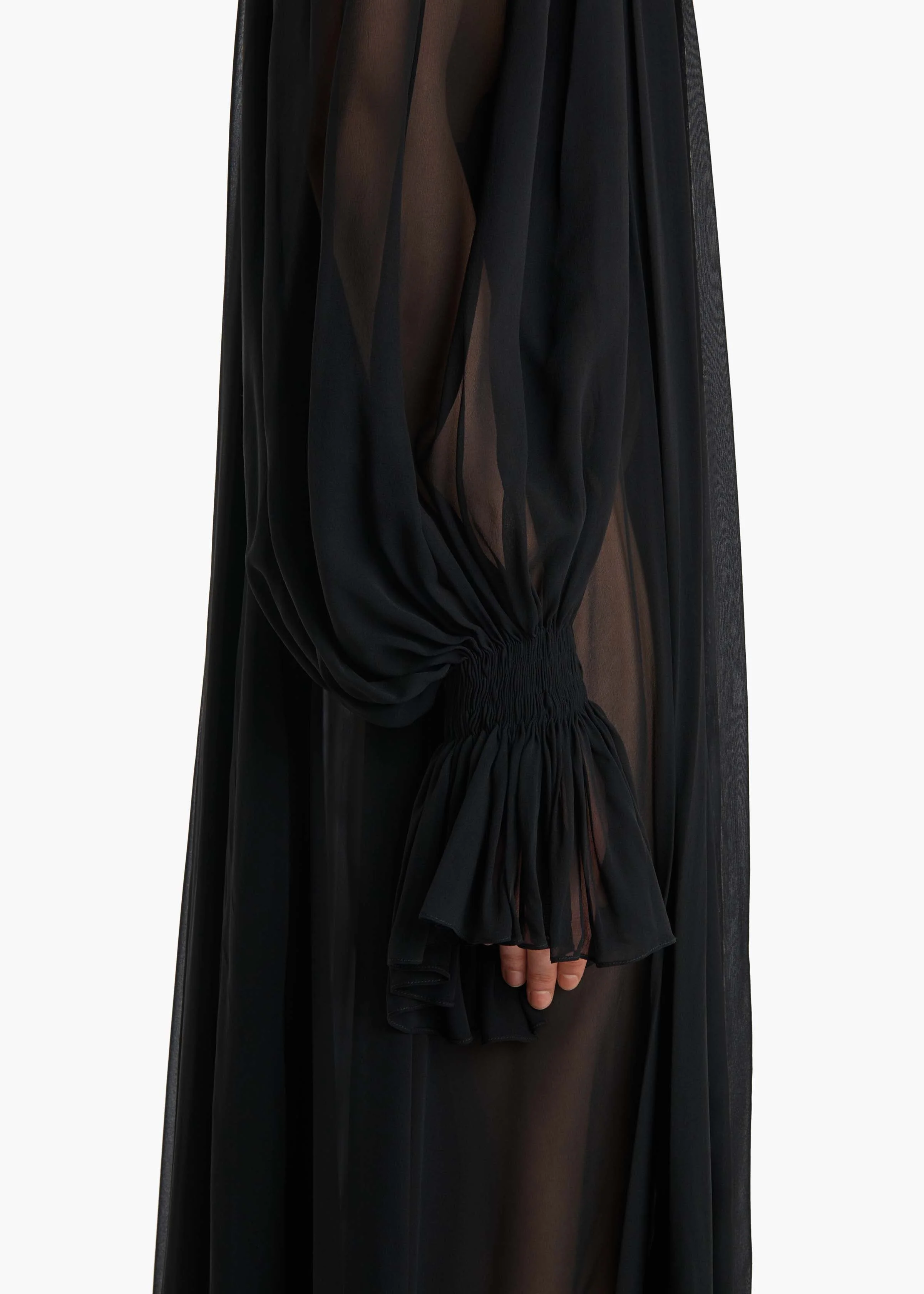 Khaite - Edgar Dress in Black - Image 6