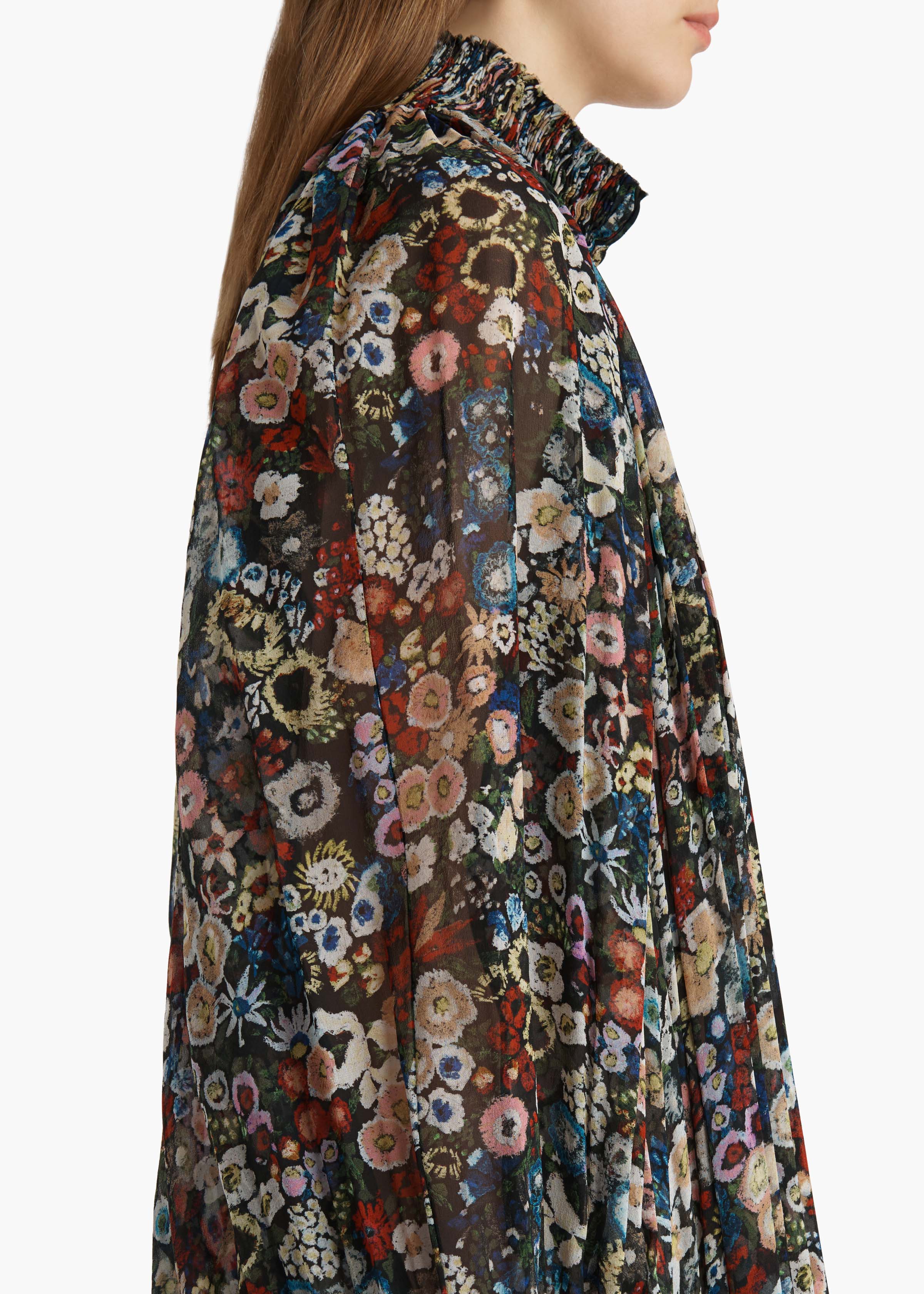 Khaite - Edgar Dress in Black Multi - Image 13