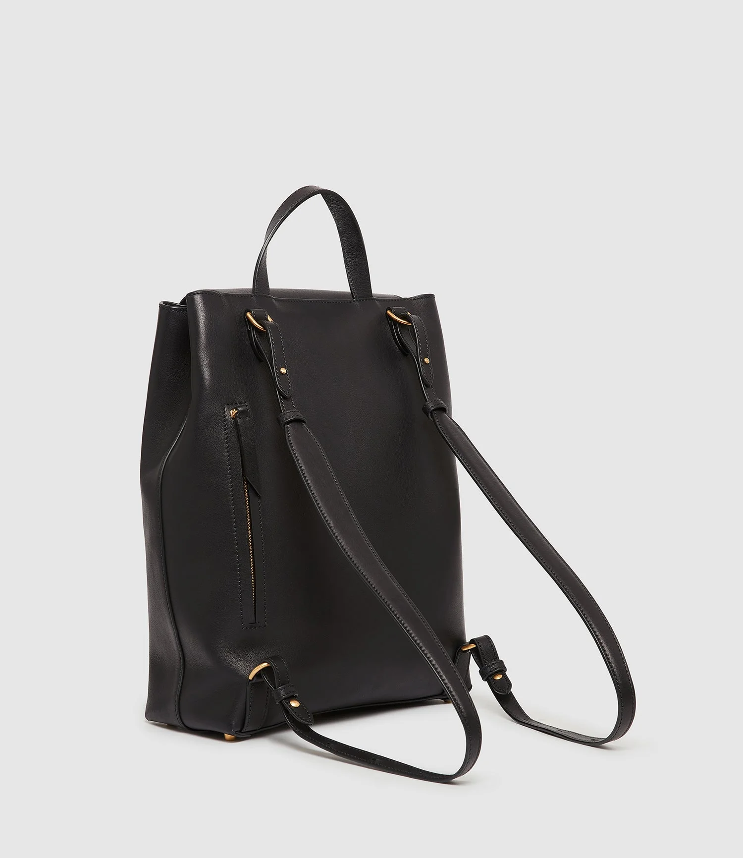 Metier - Edge Backpack Supple Calfskin Black - Image 5
