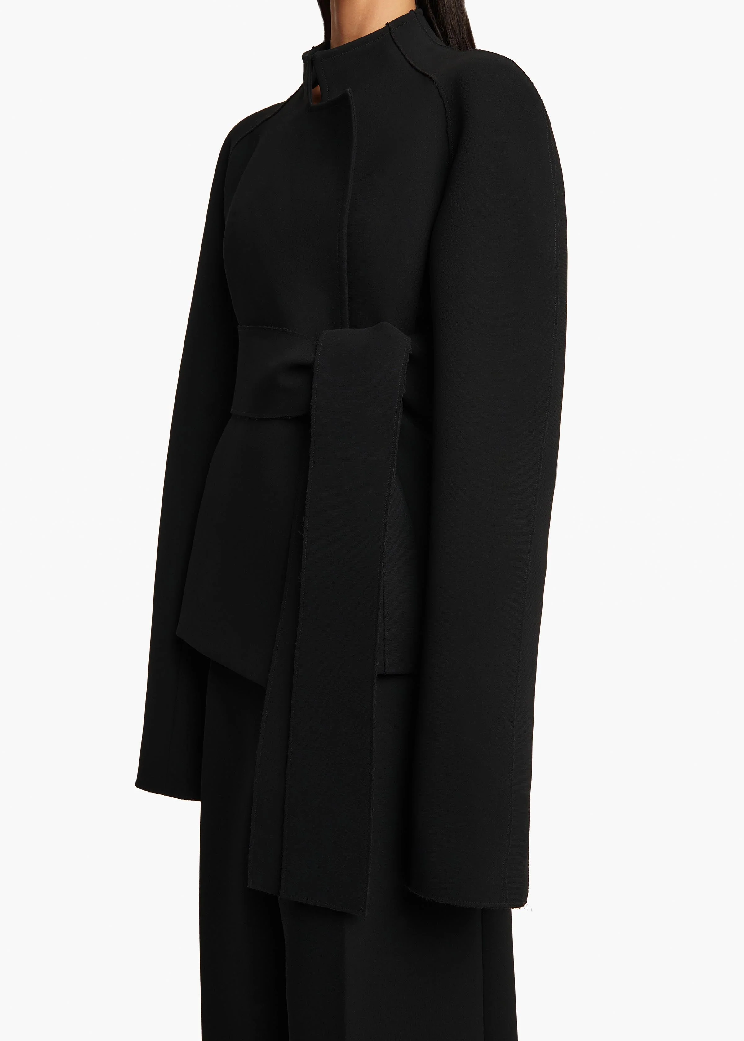 Khaite - Edith Jacket in Black - Image 13