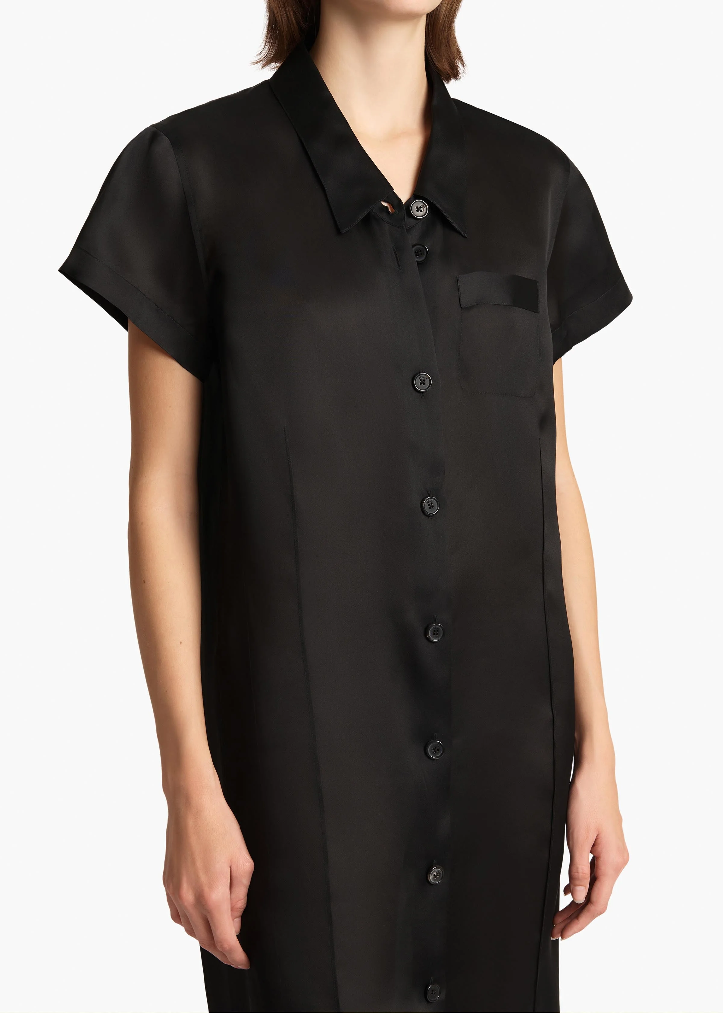 Khaite - Effy Dress in Black - Image 5