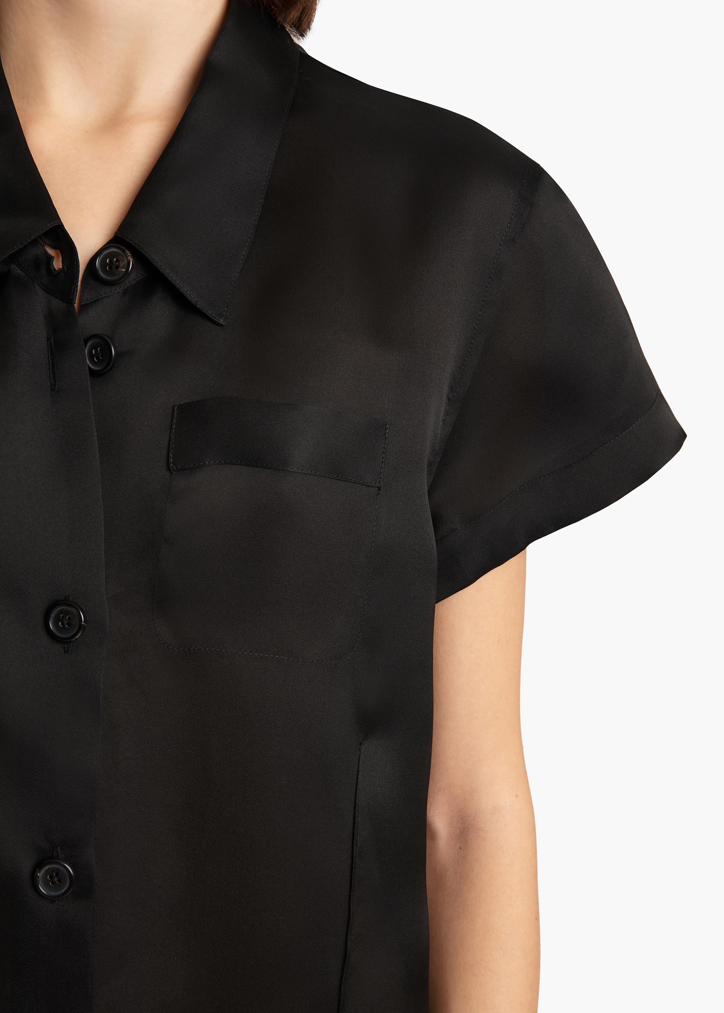 Khaite - Effy Dress in Black - Image 6