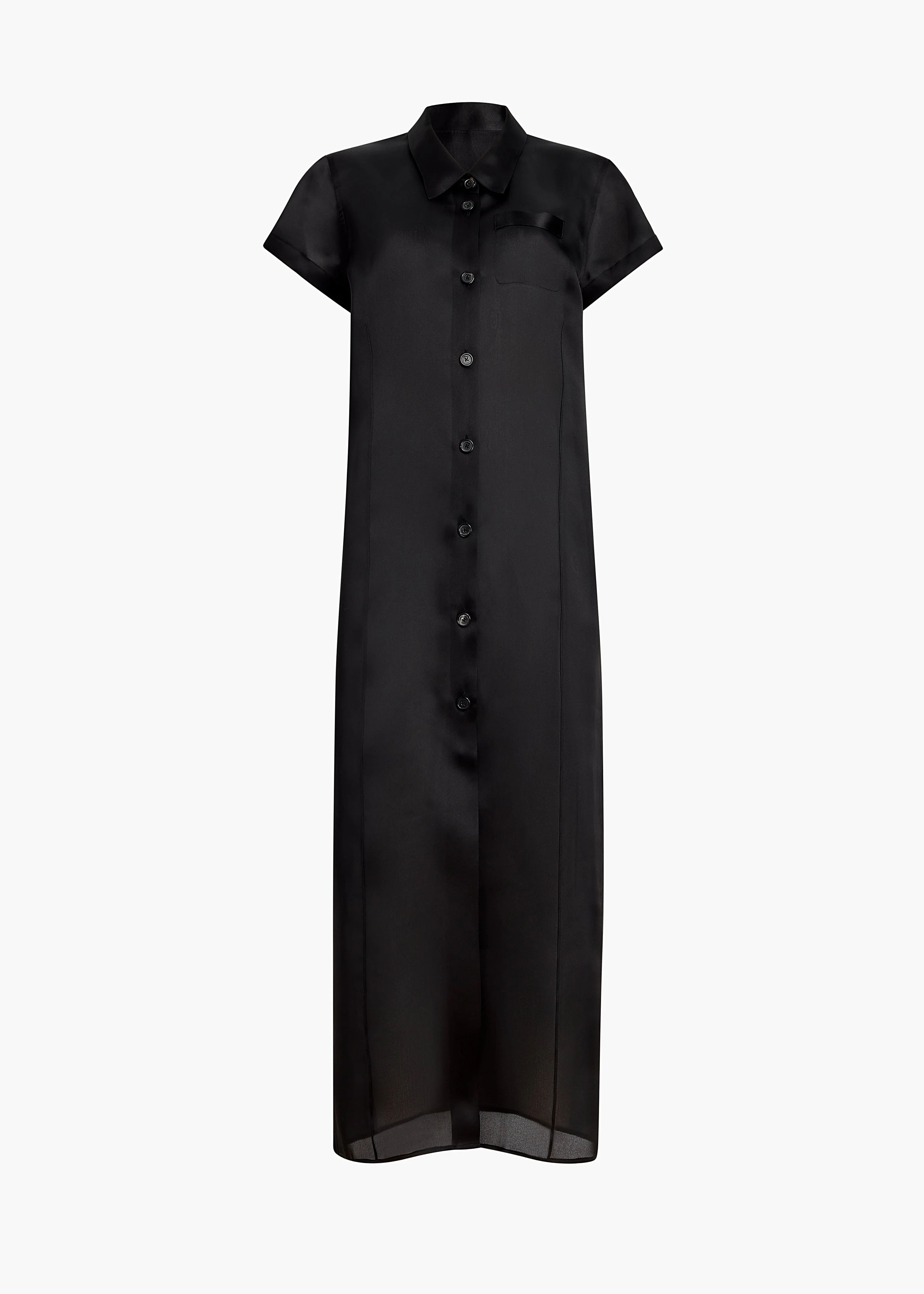 Khaite - Effy Dress in Black - Image 8