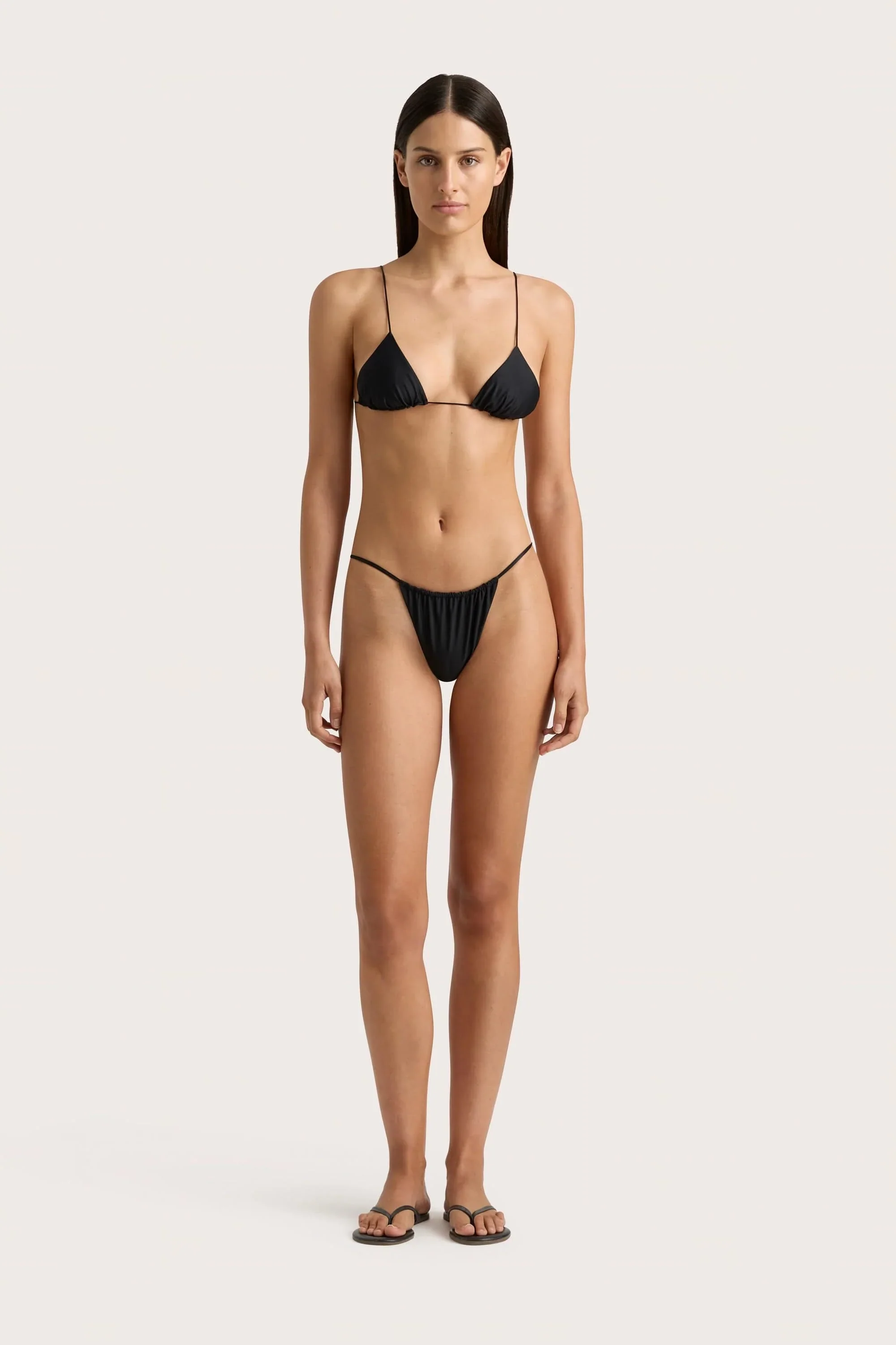 Faithfull - Elea Bikini Bottom Black - Final Sale