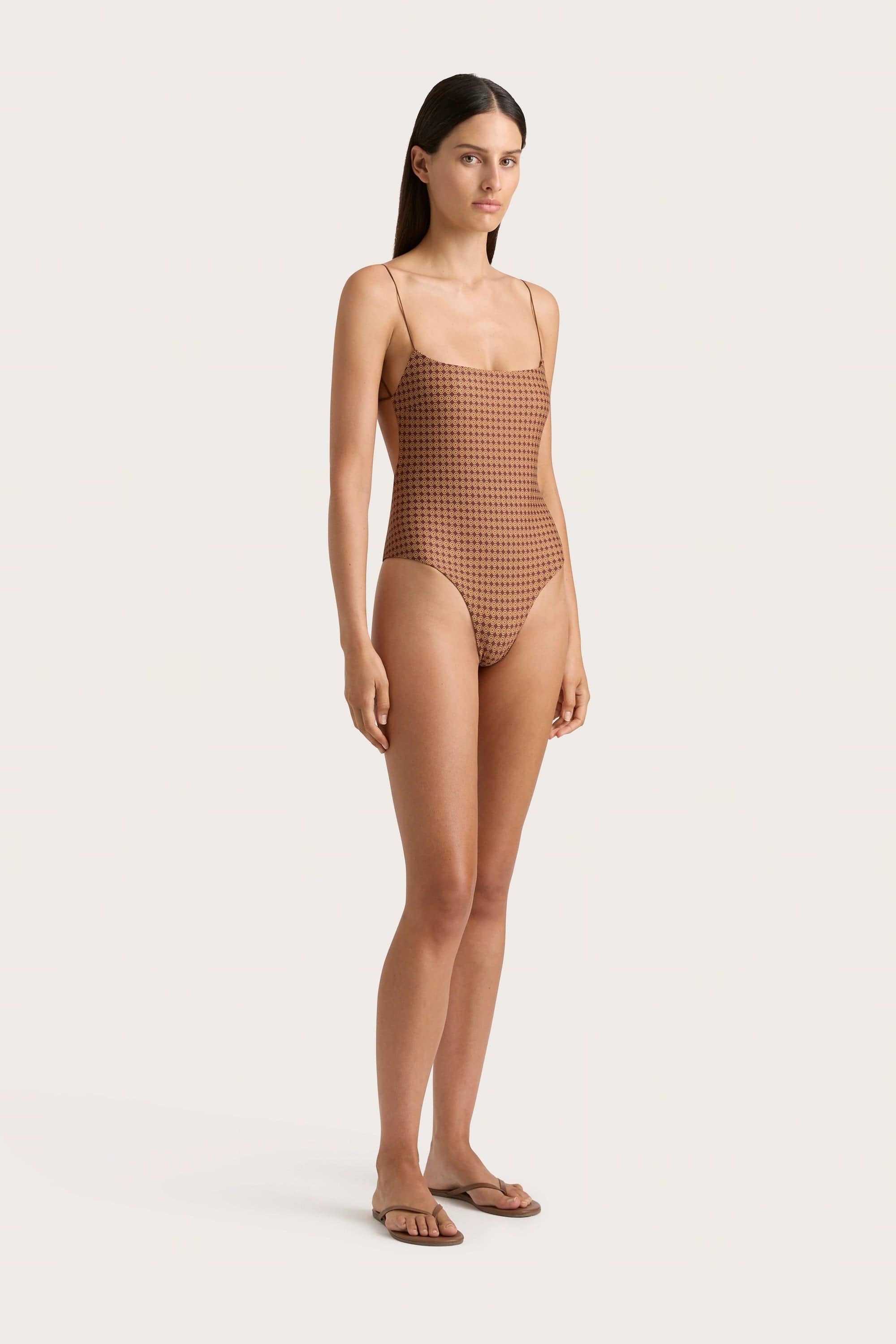 Faithfull - Elea One Piece Oliander Cocoa - Final Sale - Image 3