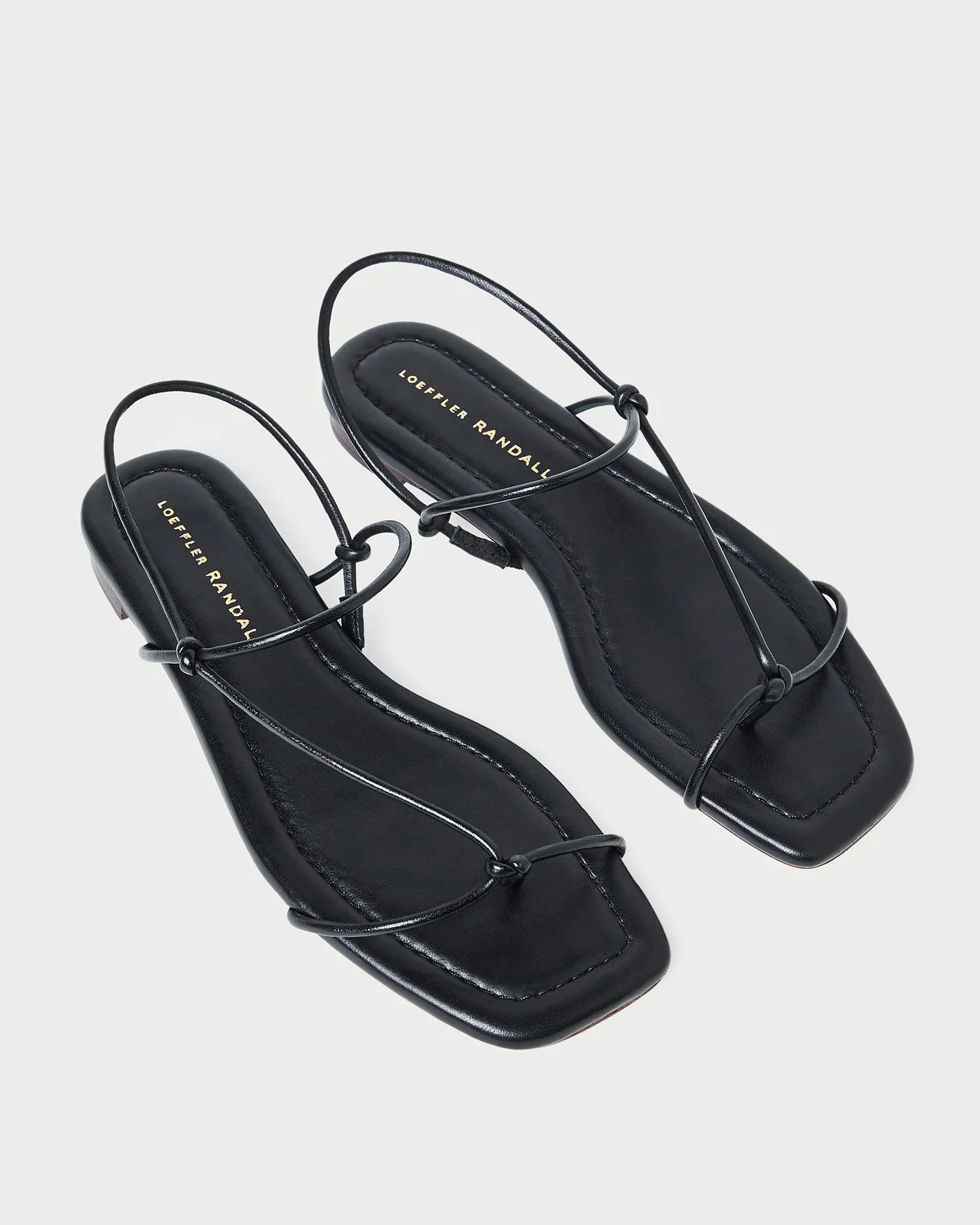 Loeffler Randall - Eleanor Black Strappy Sandal - Image 4