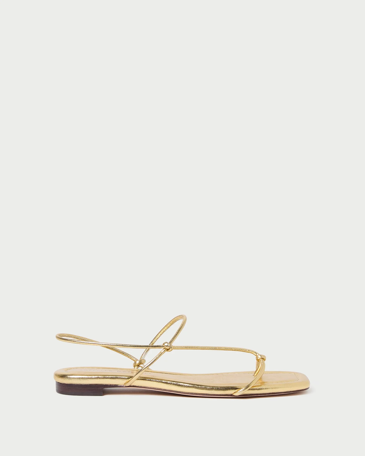 Loeffler Randall - Eleanor Gold Strappy Sandal - Image 3
