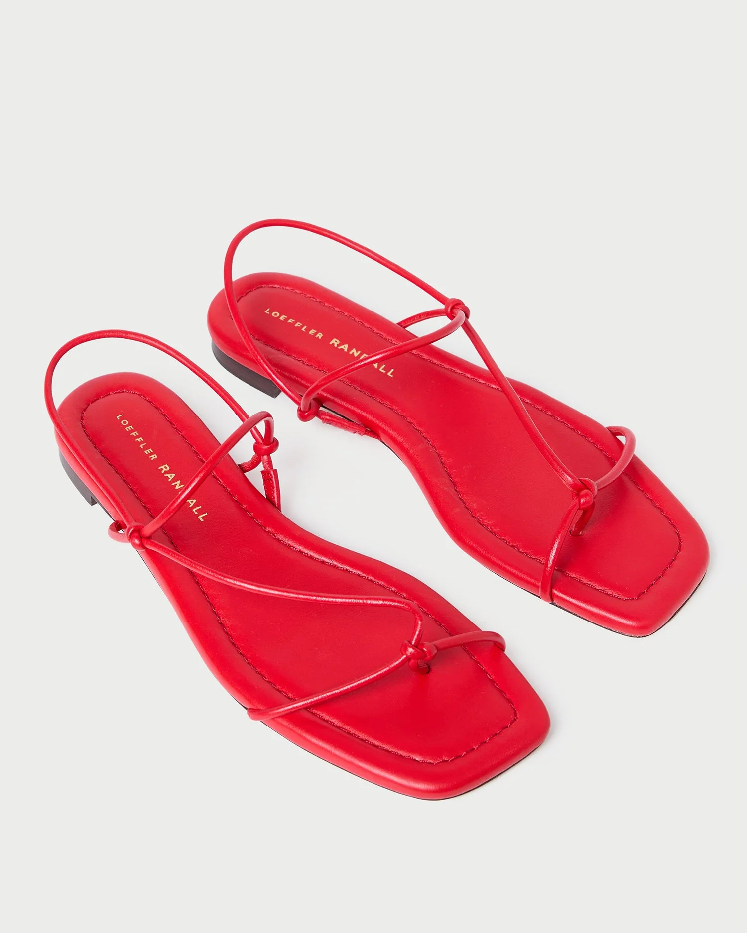 Loeffler Randall - Eleanor Red Strappy Sandal - Image 4