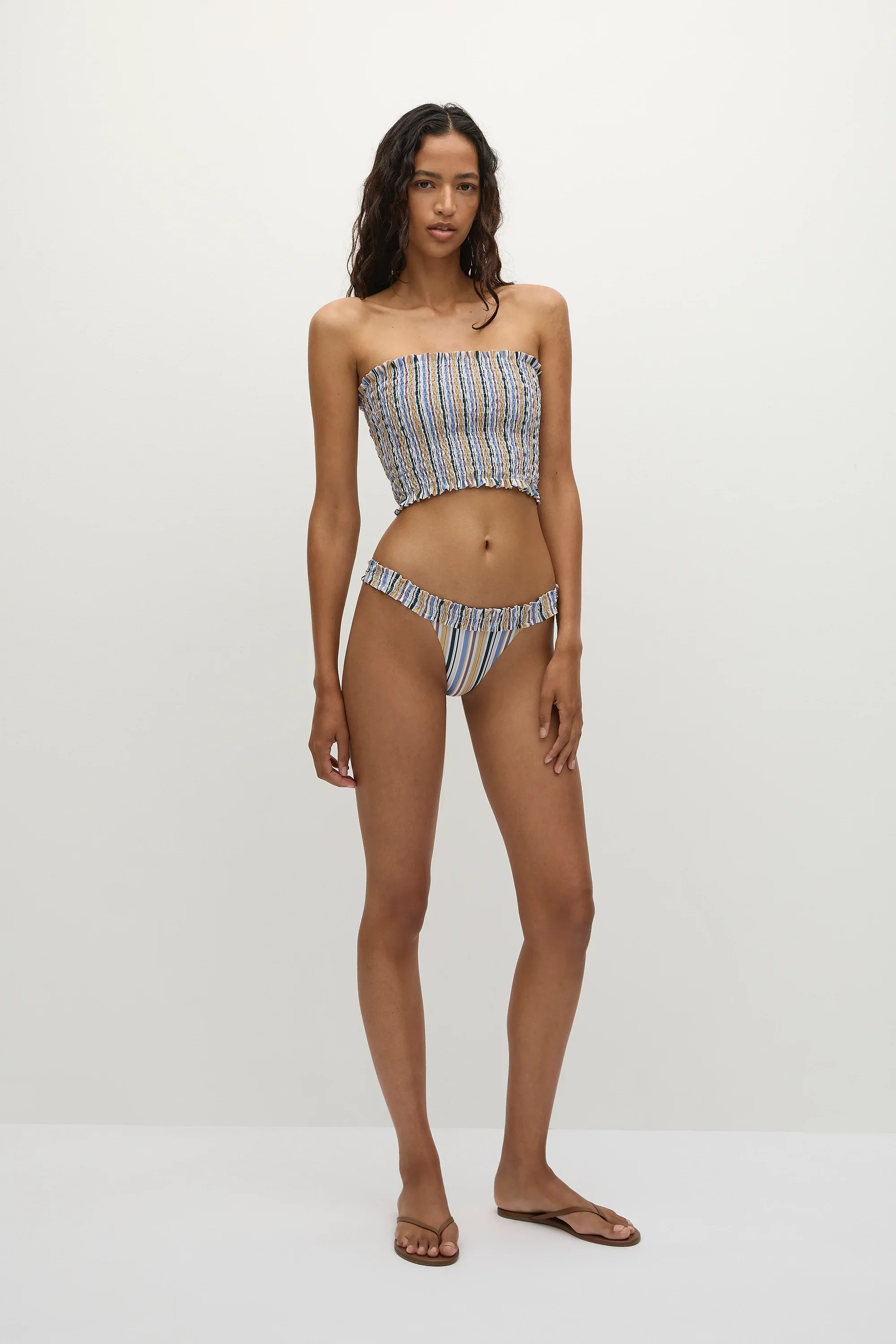 Faithfull - Elisa Bikini Top Sifnos Stripe - Final Sale - Image 3