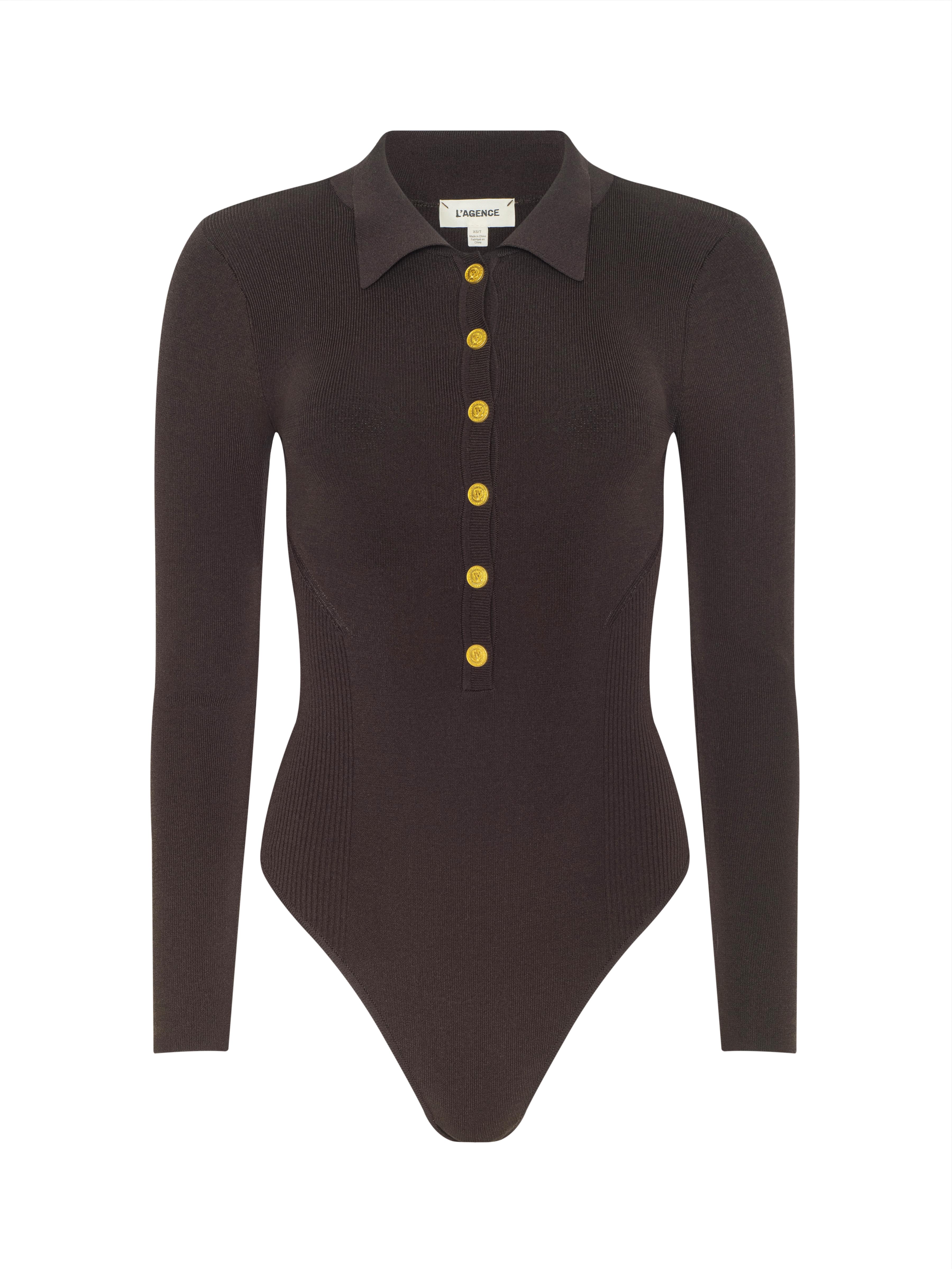 L'AGENCE - Elisabetta Knit Bodysuit - Image 6