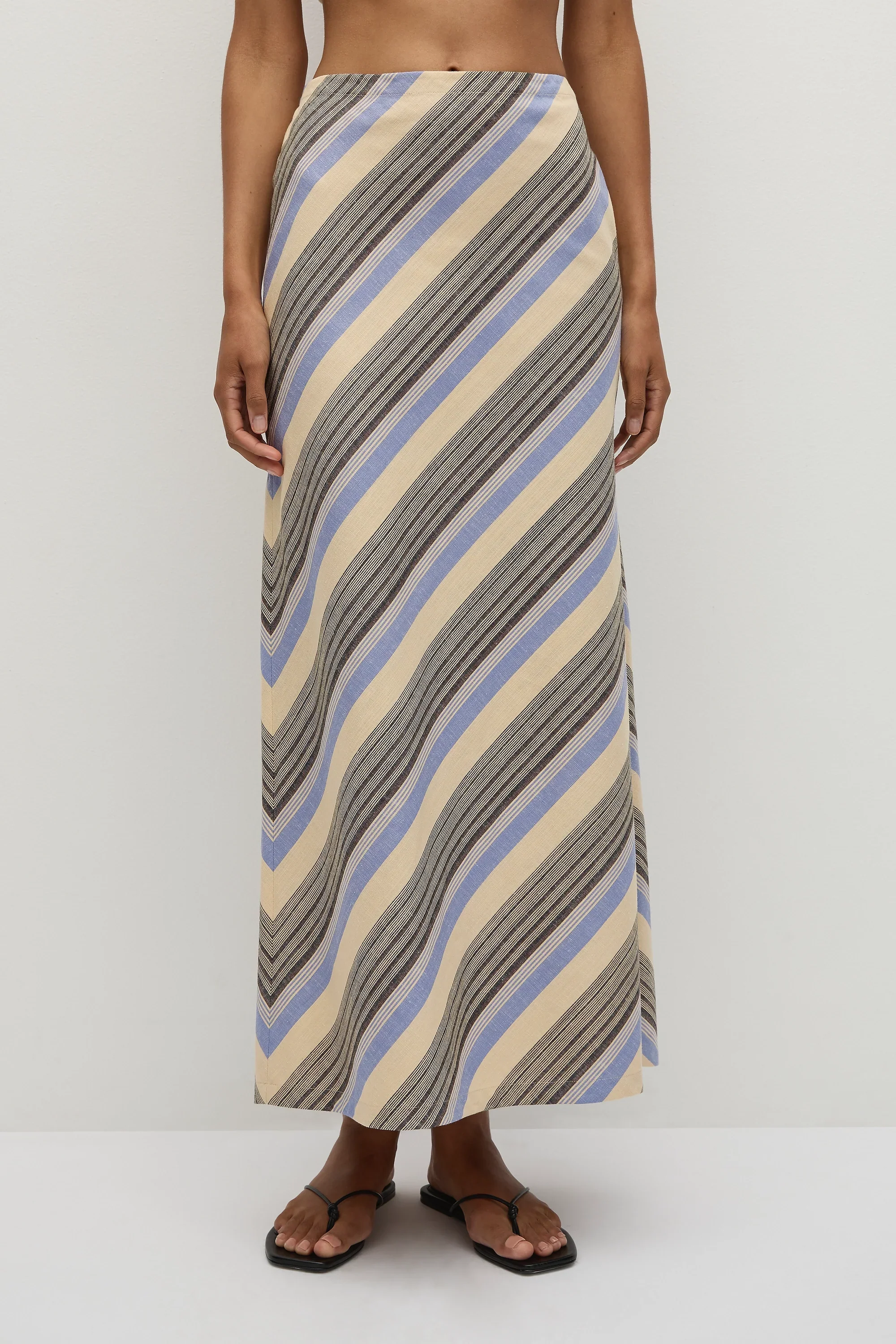 Faithfull - Elise Skirt Marine Stripe - Final Sale - Image 3