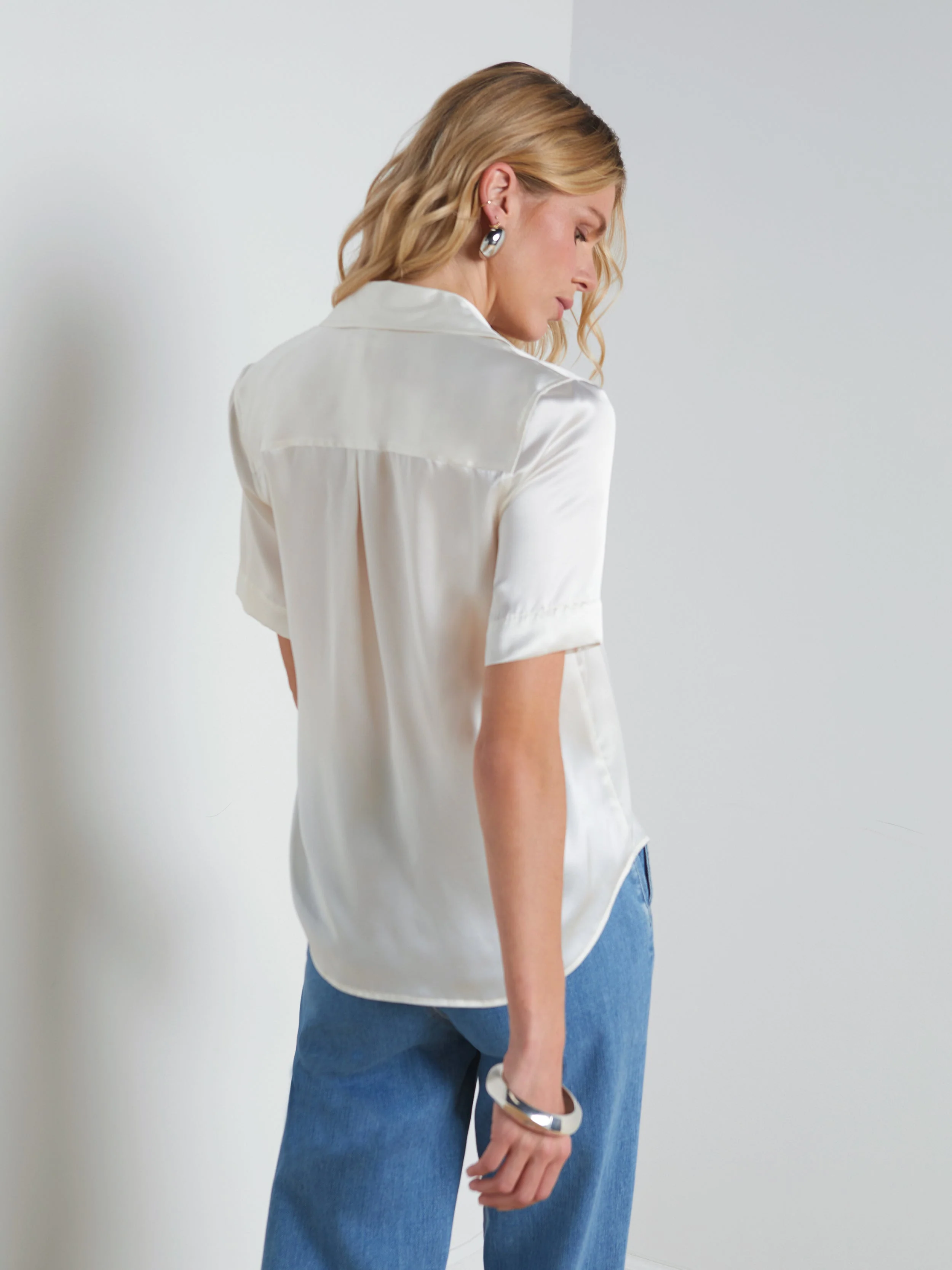 L'AGENCE - Ellah Silk Blouse - Image 4