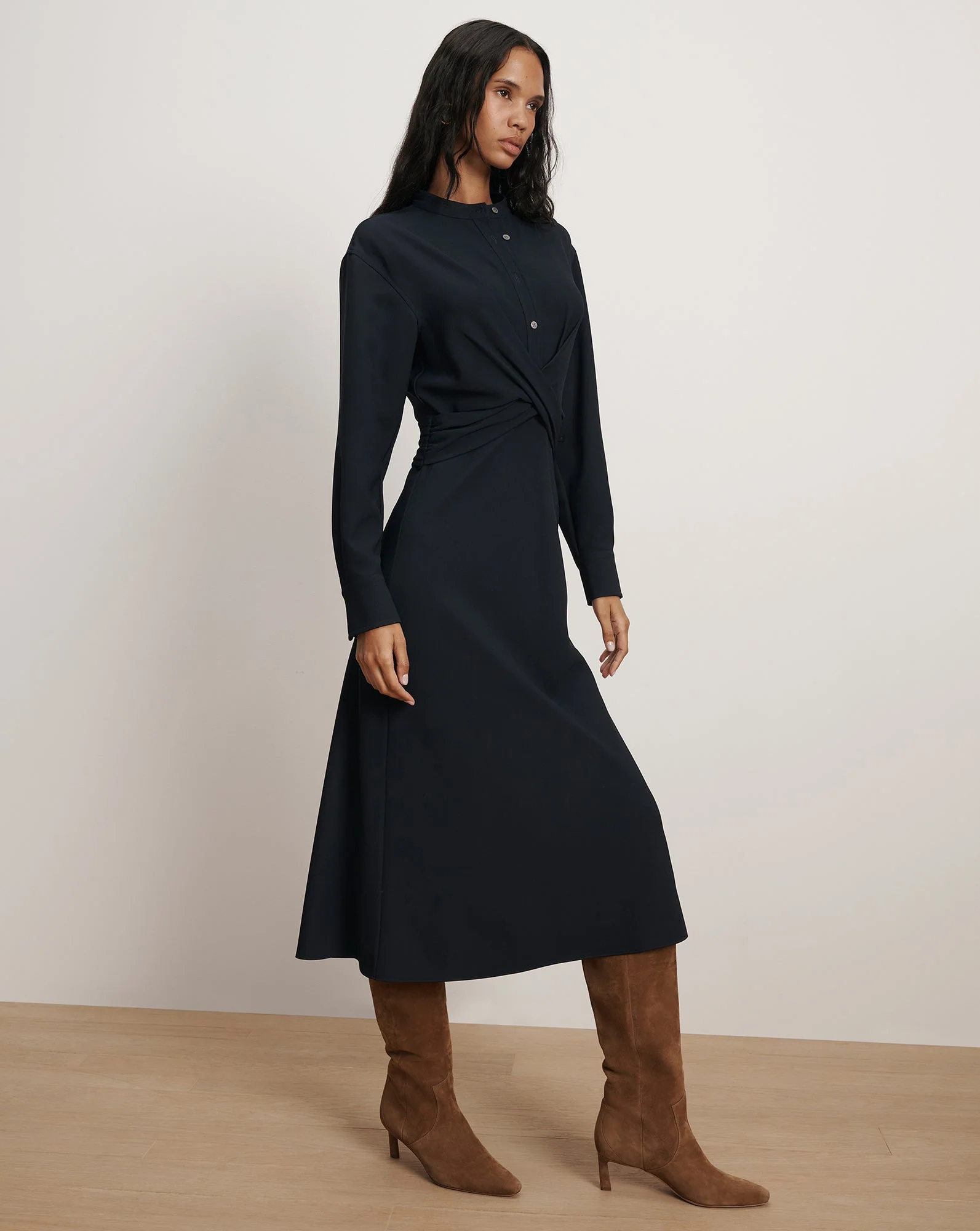 Veronica Beard - Ellers Midi Shirtdress Dress - Image 2