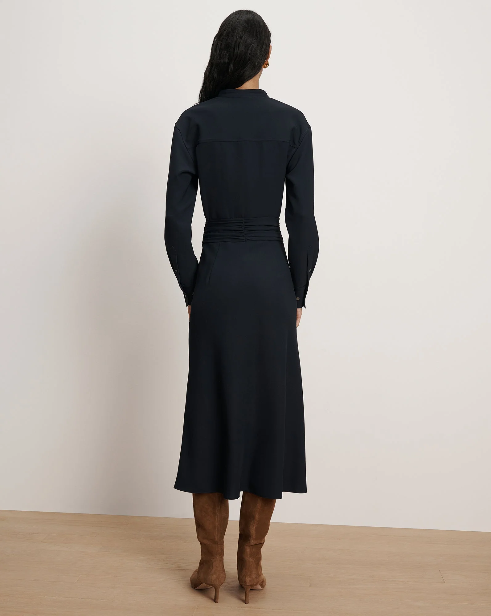 Veronica Beard - Ellers Midi Shirtdress Dress - Image 4