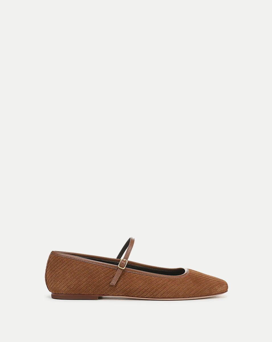 Veronica Beard - Ellie Corduroy Suede Flat