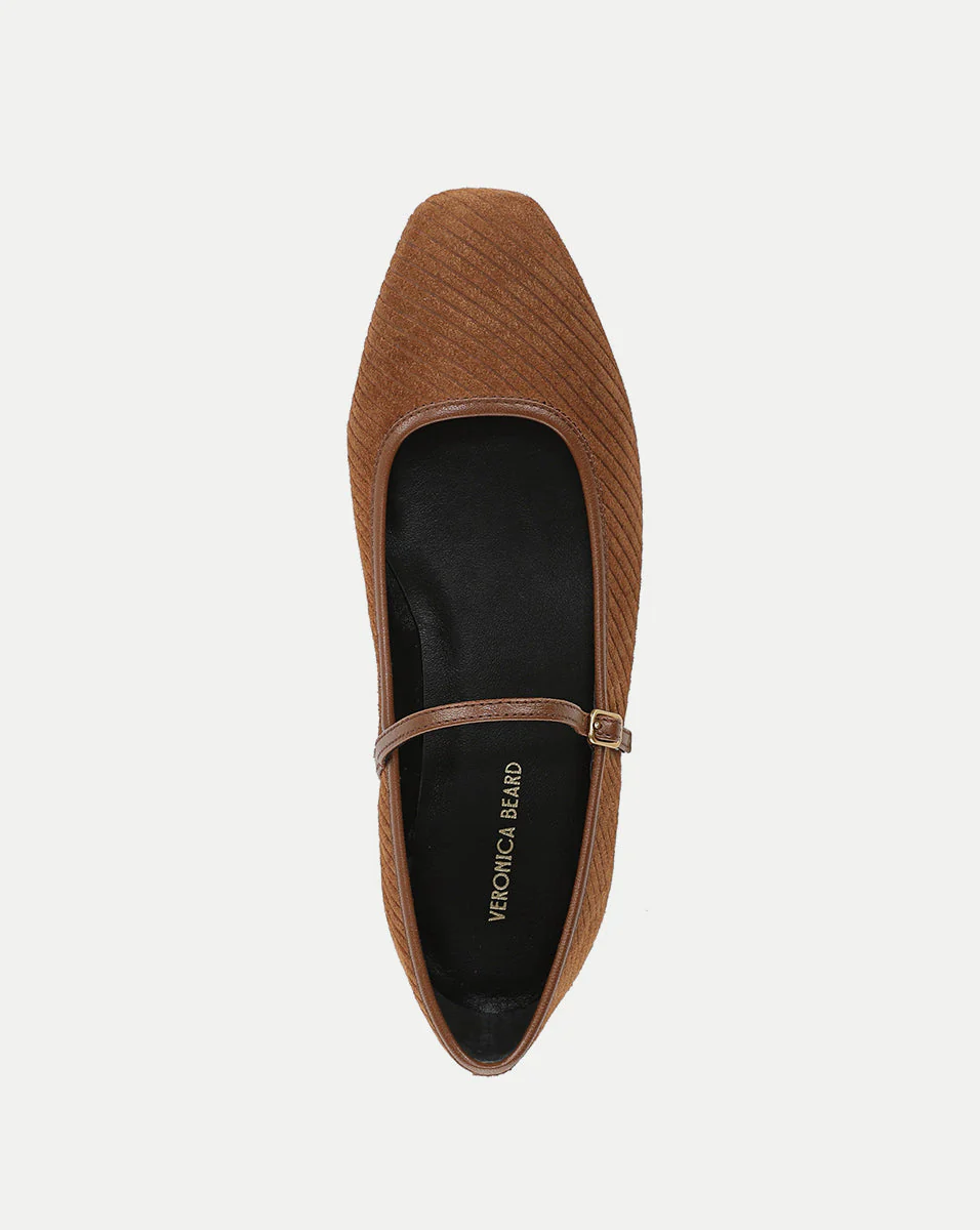 Veronica Beard - Ellie Corduroy Suede Flat - Image 3
