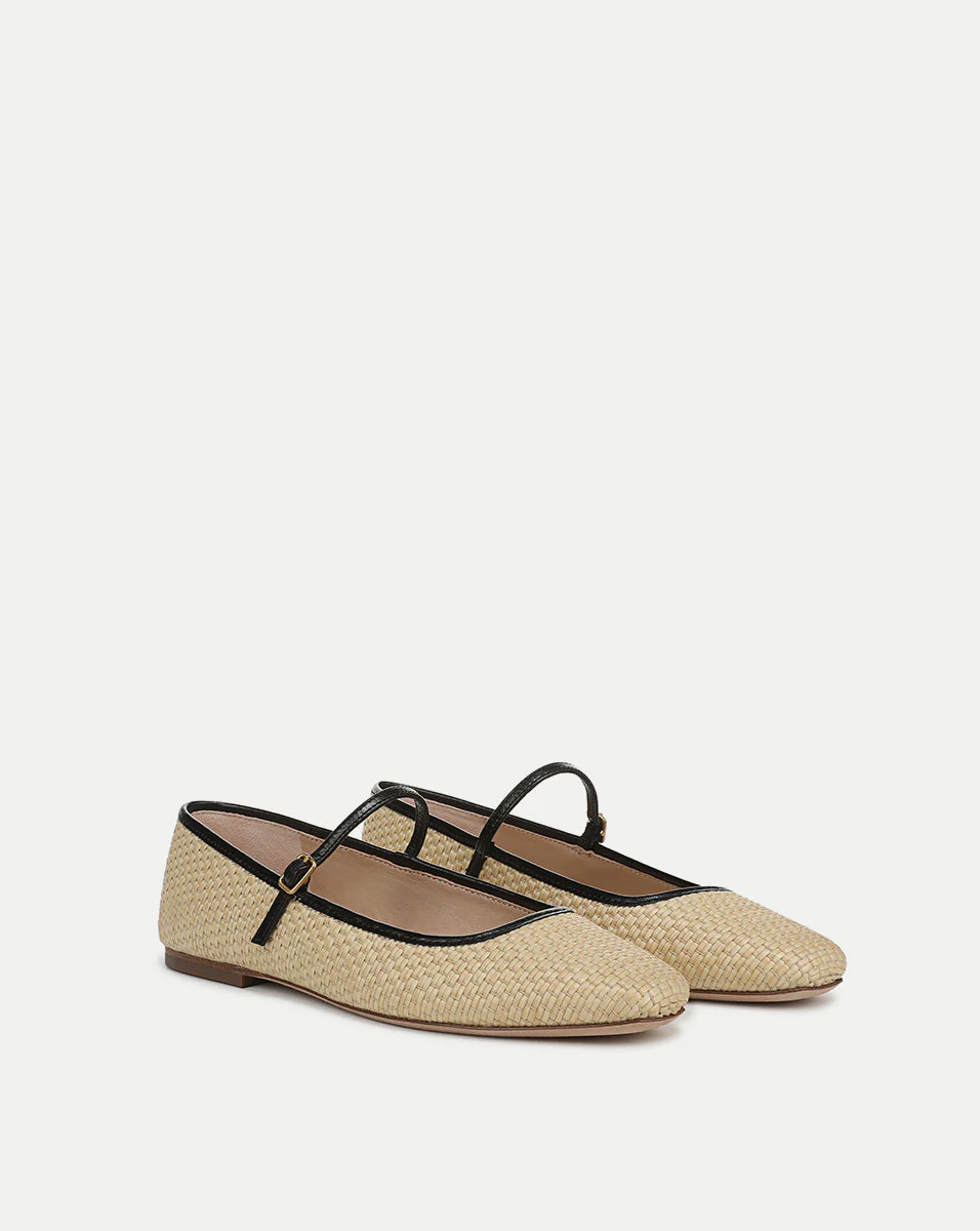 Veronica Beard - Ellie Raffia Flat - Image 2