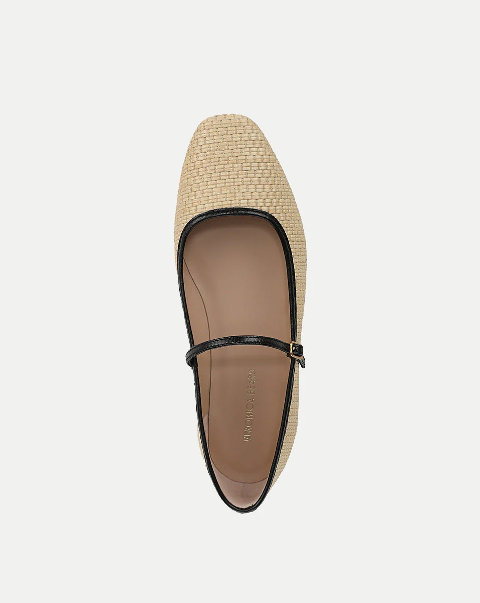 Veronica Beard - Ellie Raffia Flat - Image 3