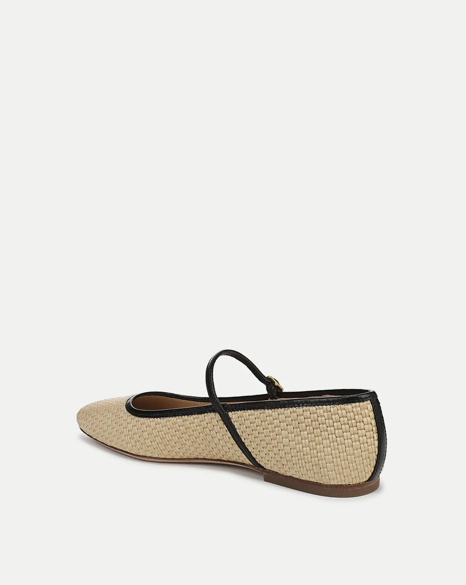 Veronica Beard - Ellie Raffia Flat - Image 4