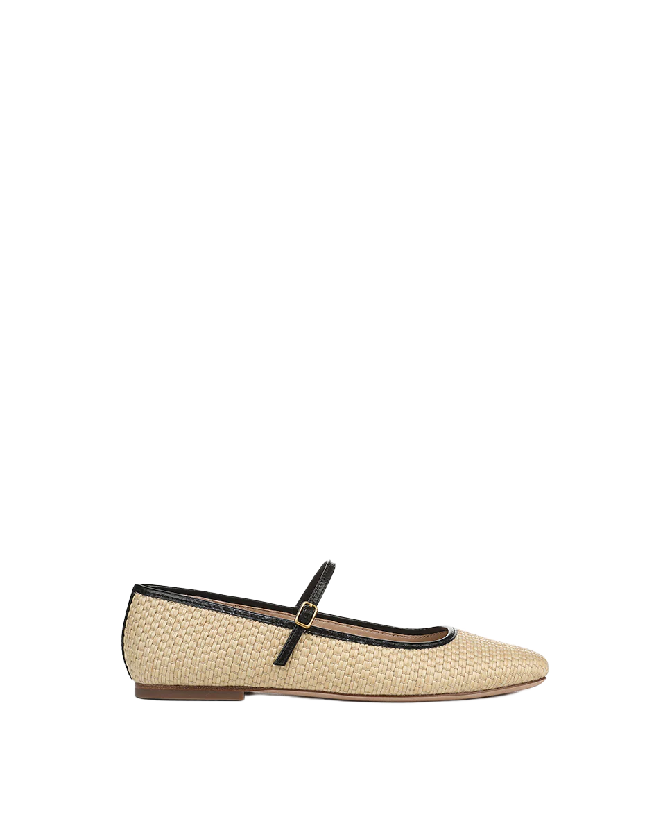 Veronica Beard - Ellie Raffia Flat - Image 5