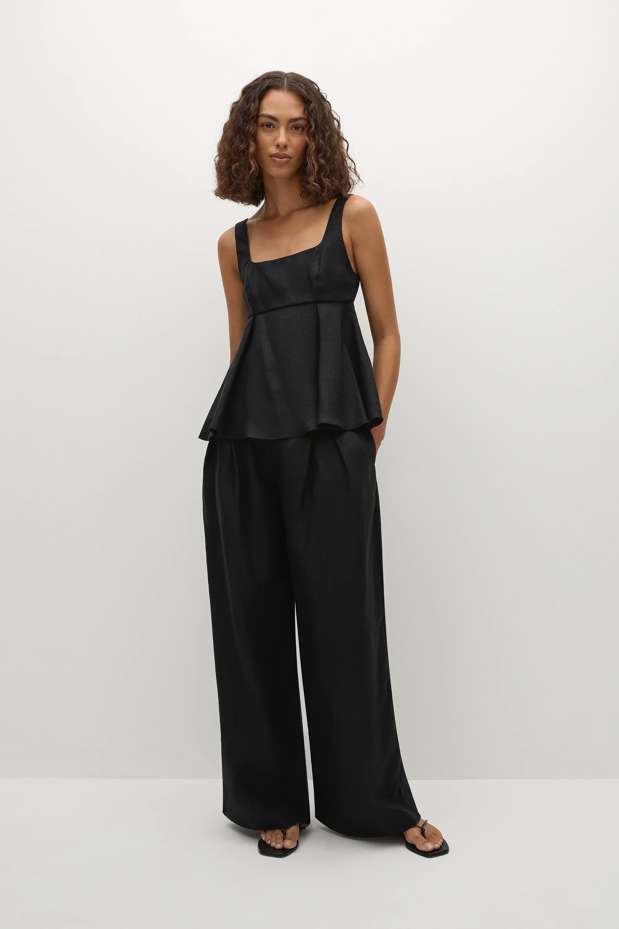 Faithfull - Ellie Top Black - Final Sale