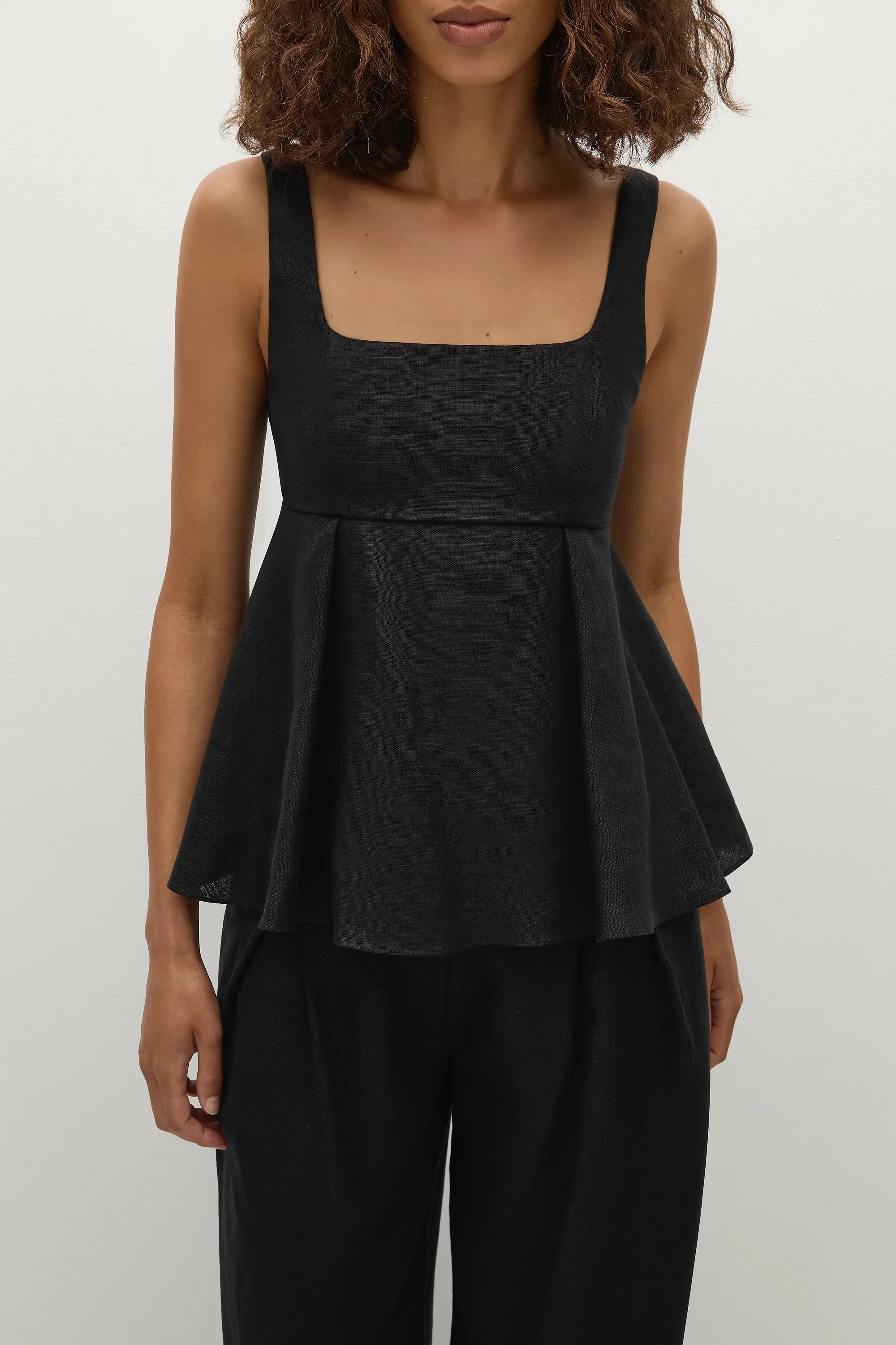 Faithfull - Ellie Top Black - Final Sale - Image 2