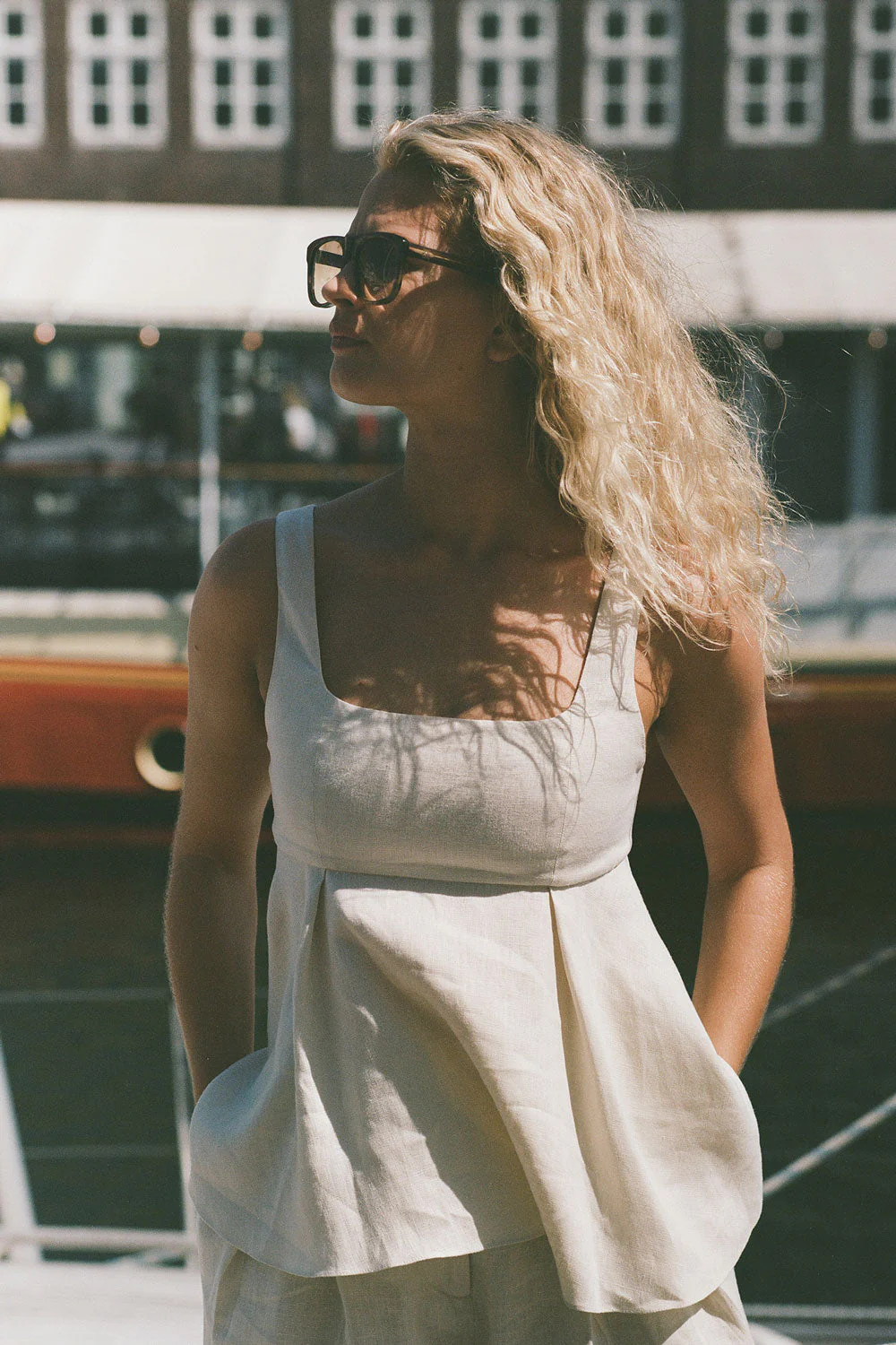 Faithfull - Ellie Top Ecru - Image 2