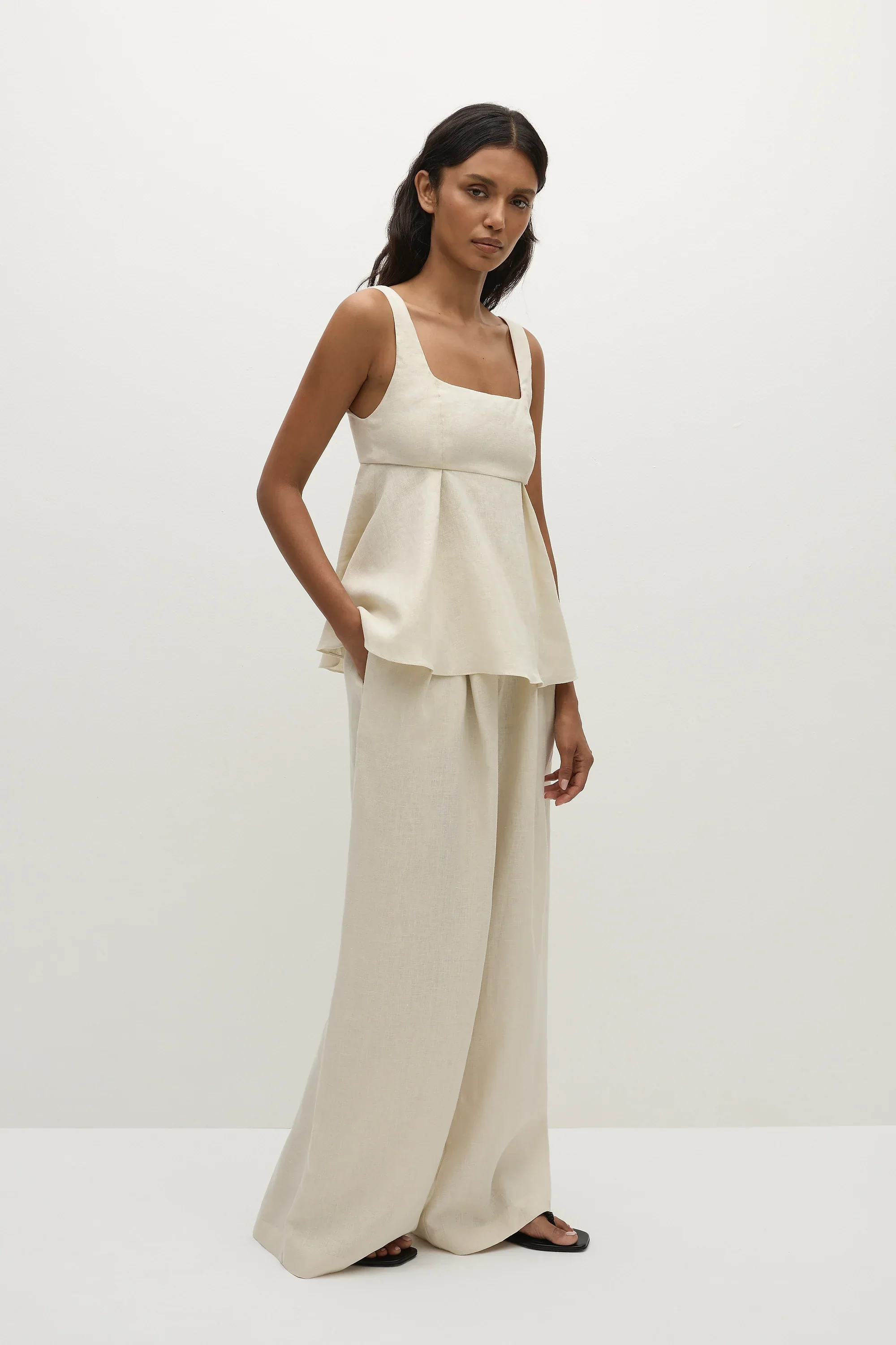 Faithfull - Ellie Top Ecru - Image 4