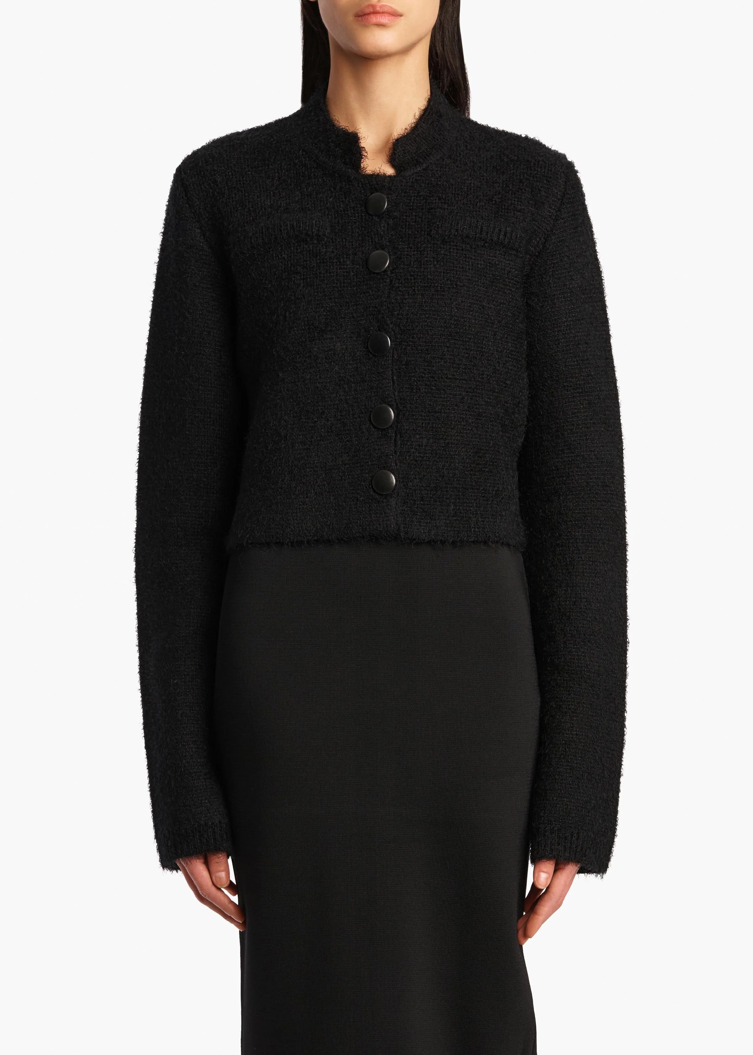 Khaite - Ello Jacket in Black - Image 3