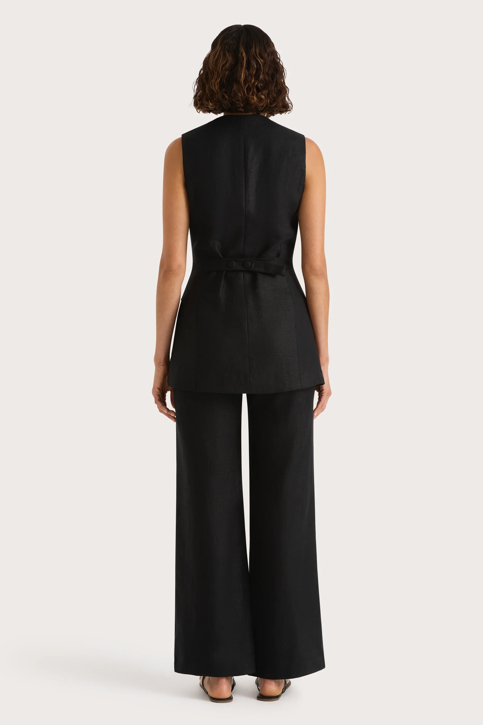 Faithfull - Eloise Vest Black - Final Sale - Image 5