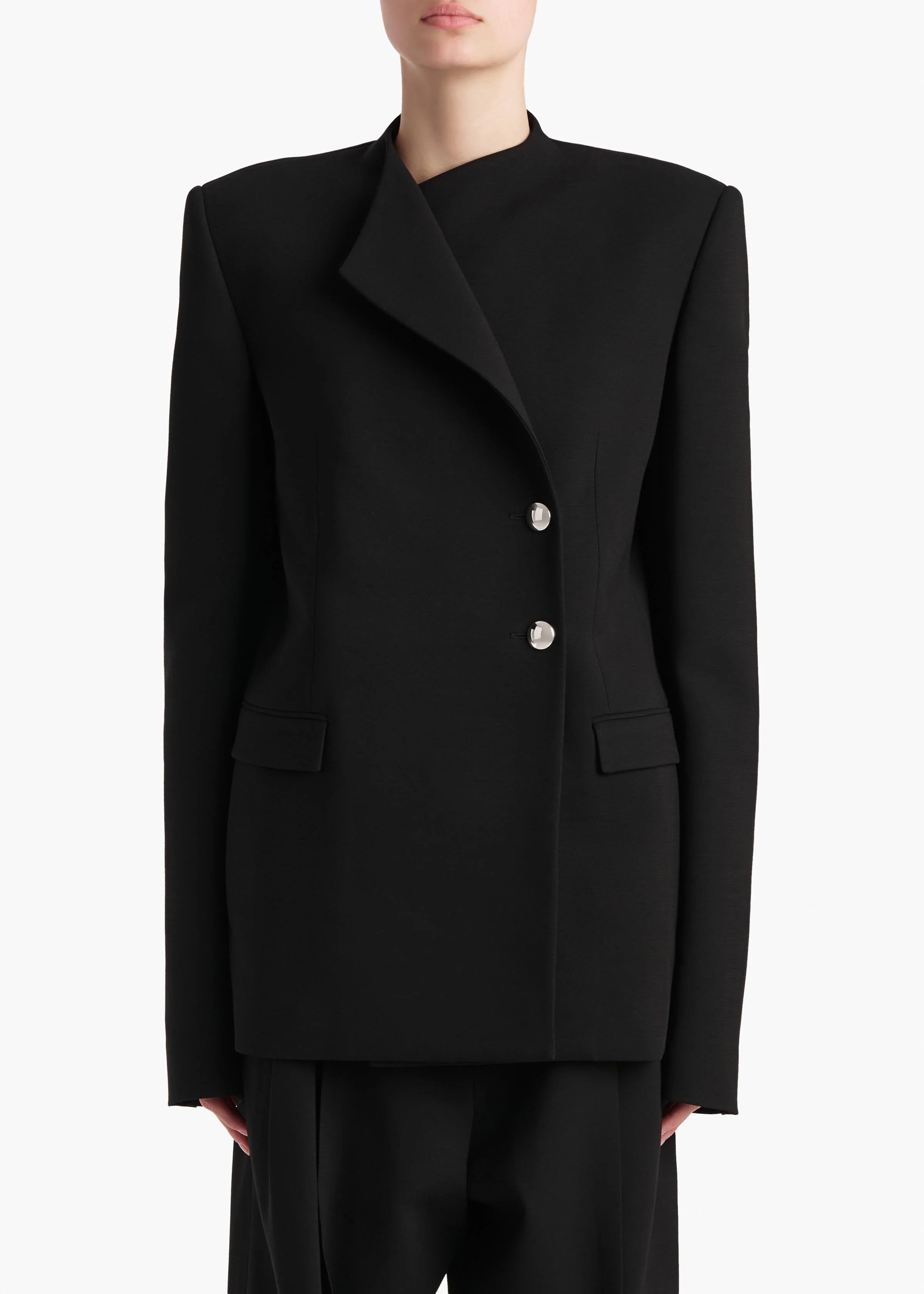 Khaite - Elona Jacket in Black - Image 10