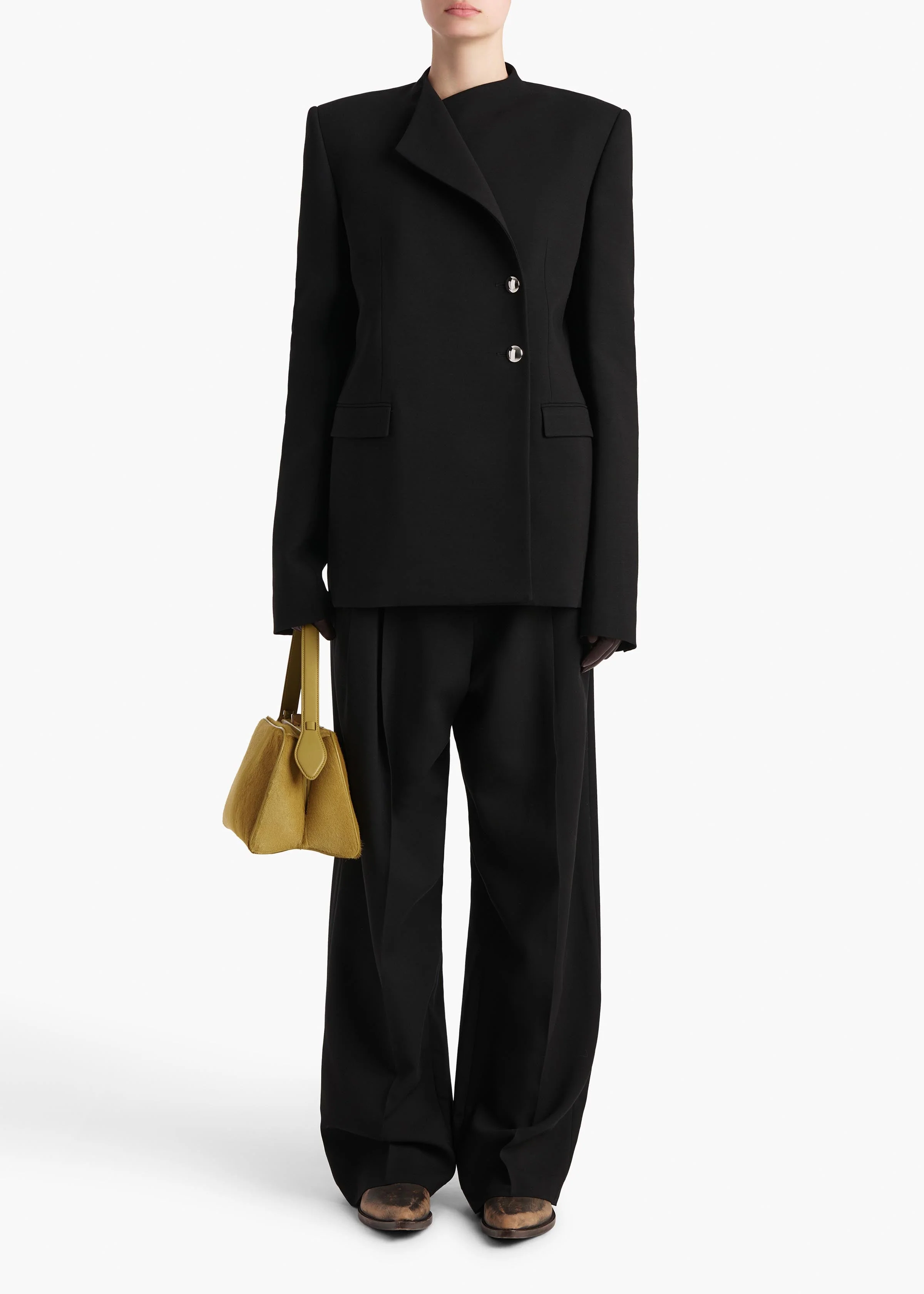Khaite - Elona Jacket in Black - Image 2