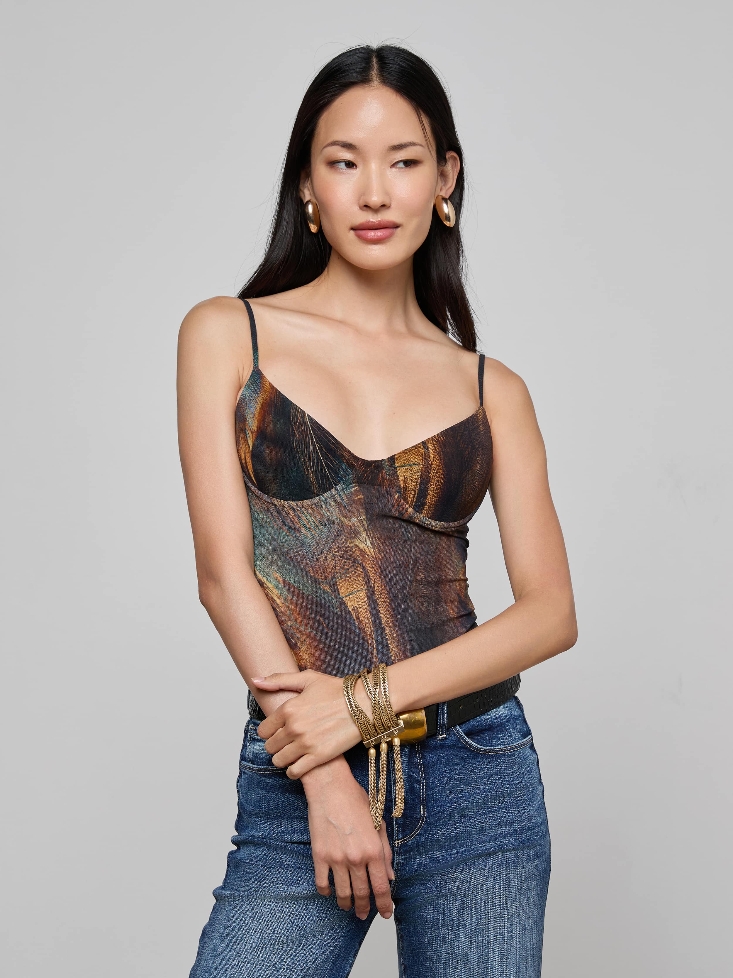 L'AGENCE - Elowen Mesh Bodysuit