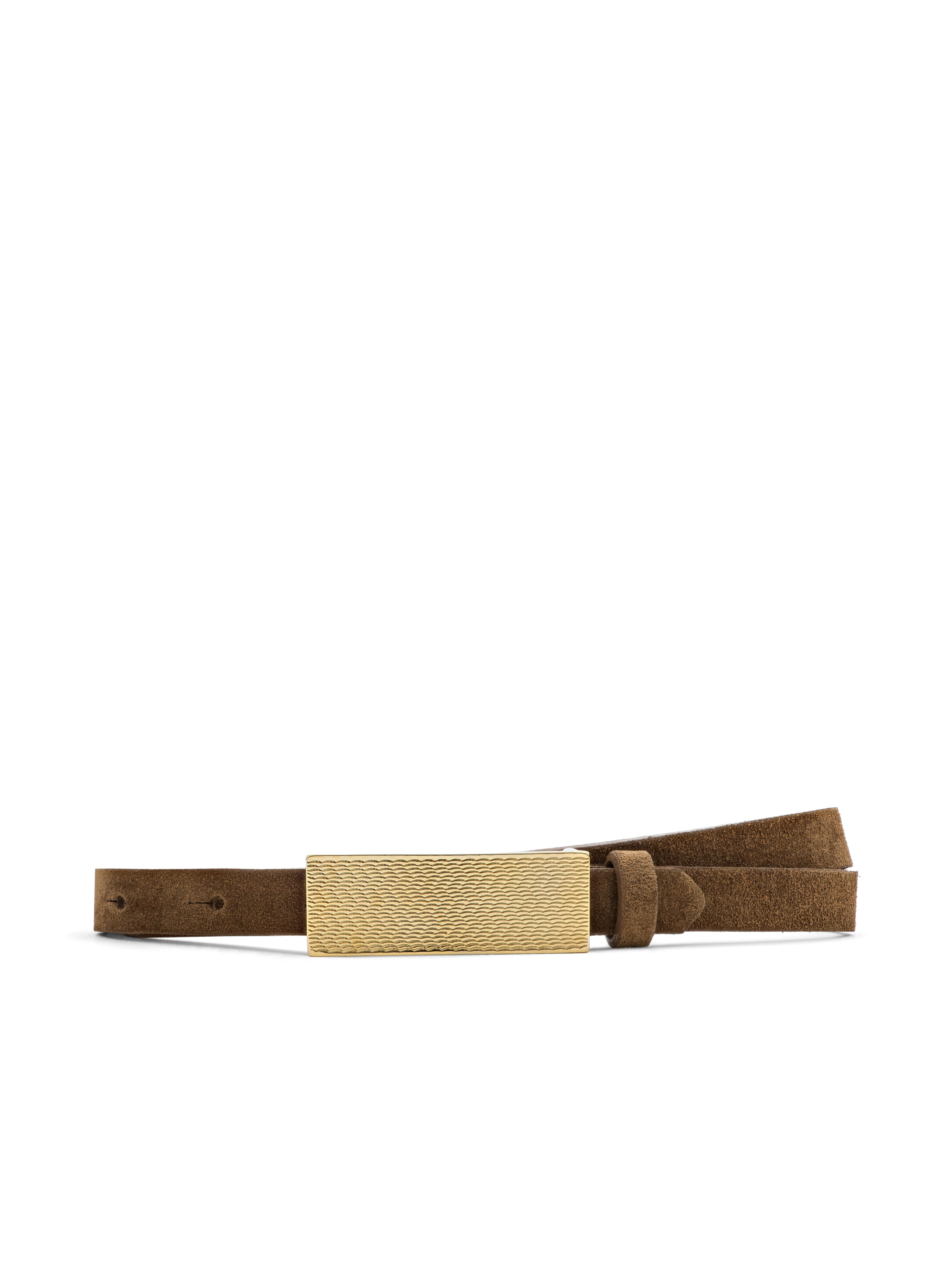 L'AGENCE - Elyse Suede Belt - Image 3