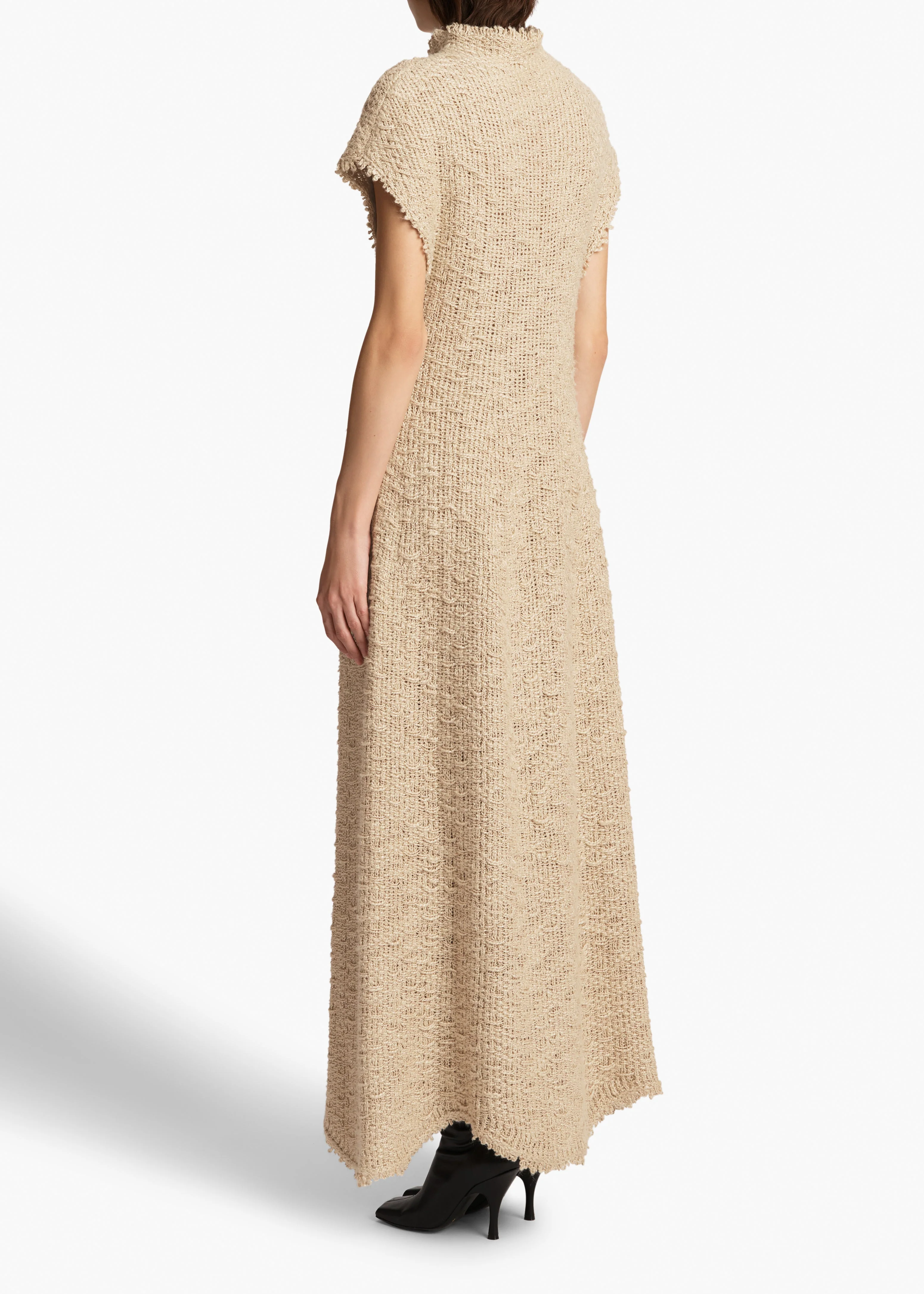 Khaite - Ema Dress in Flax - Image 11