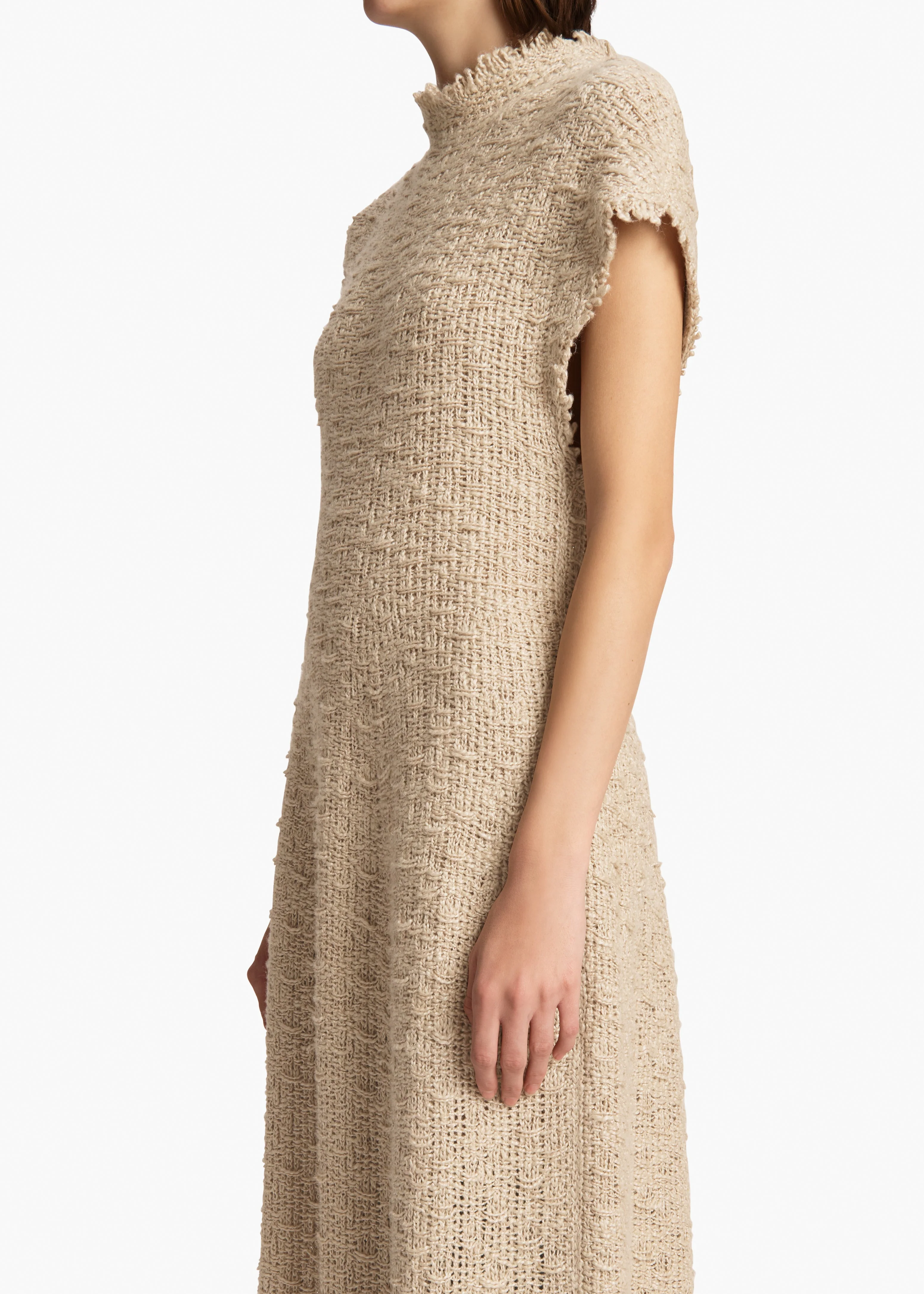 Khaite - Ema Dress in Flax - Image 5