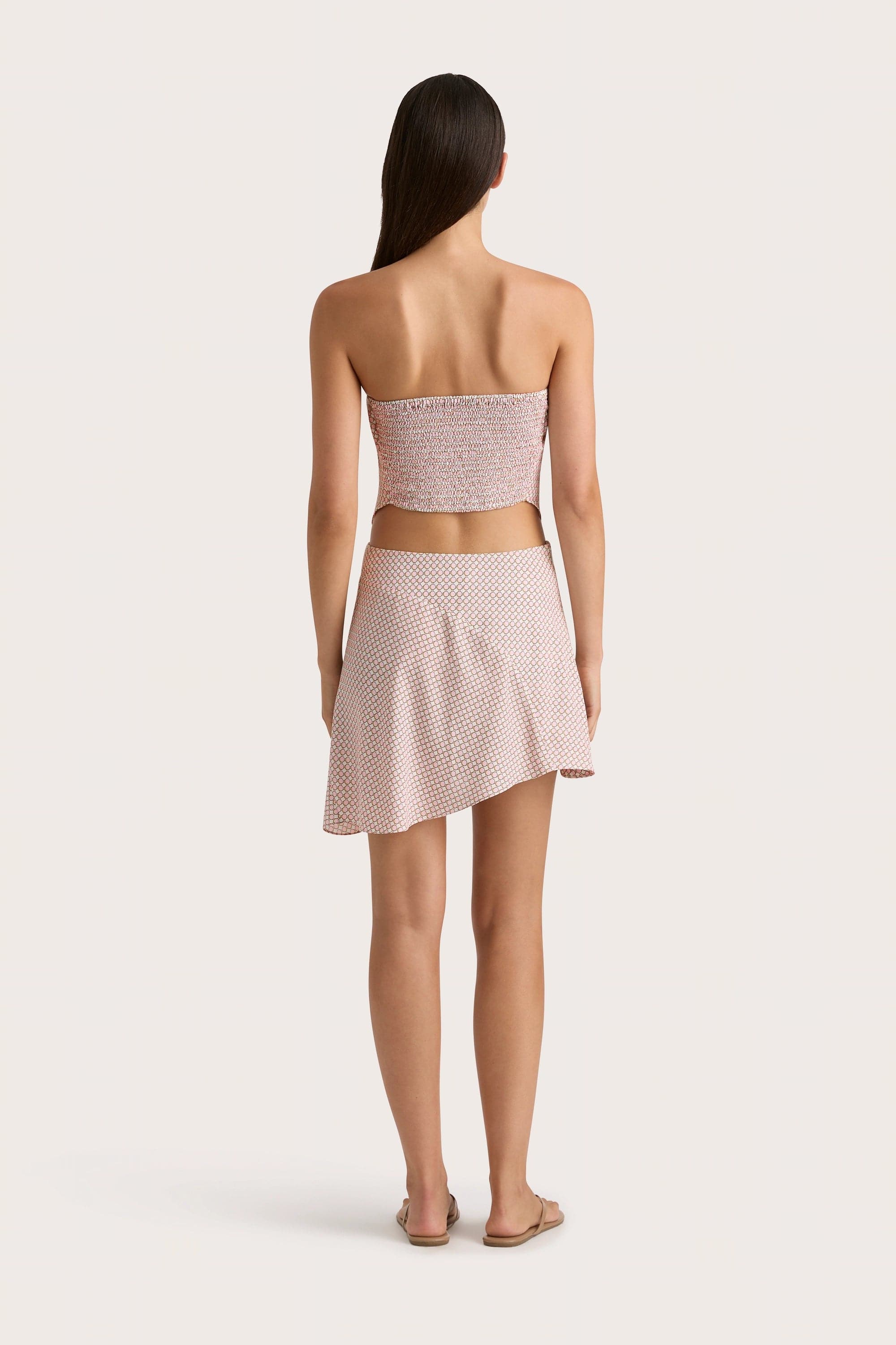 Faithfull - Emalee Mini Skirt Oliander Blush - Final Sale - Image 4