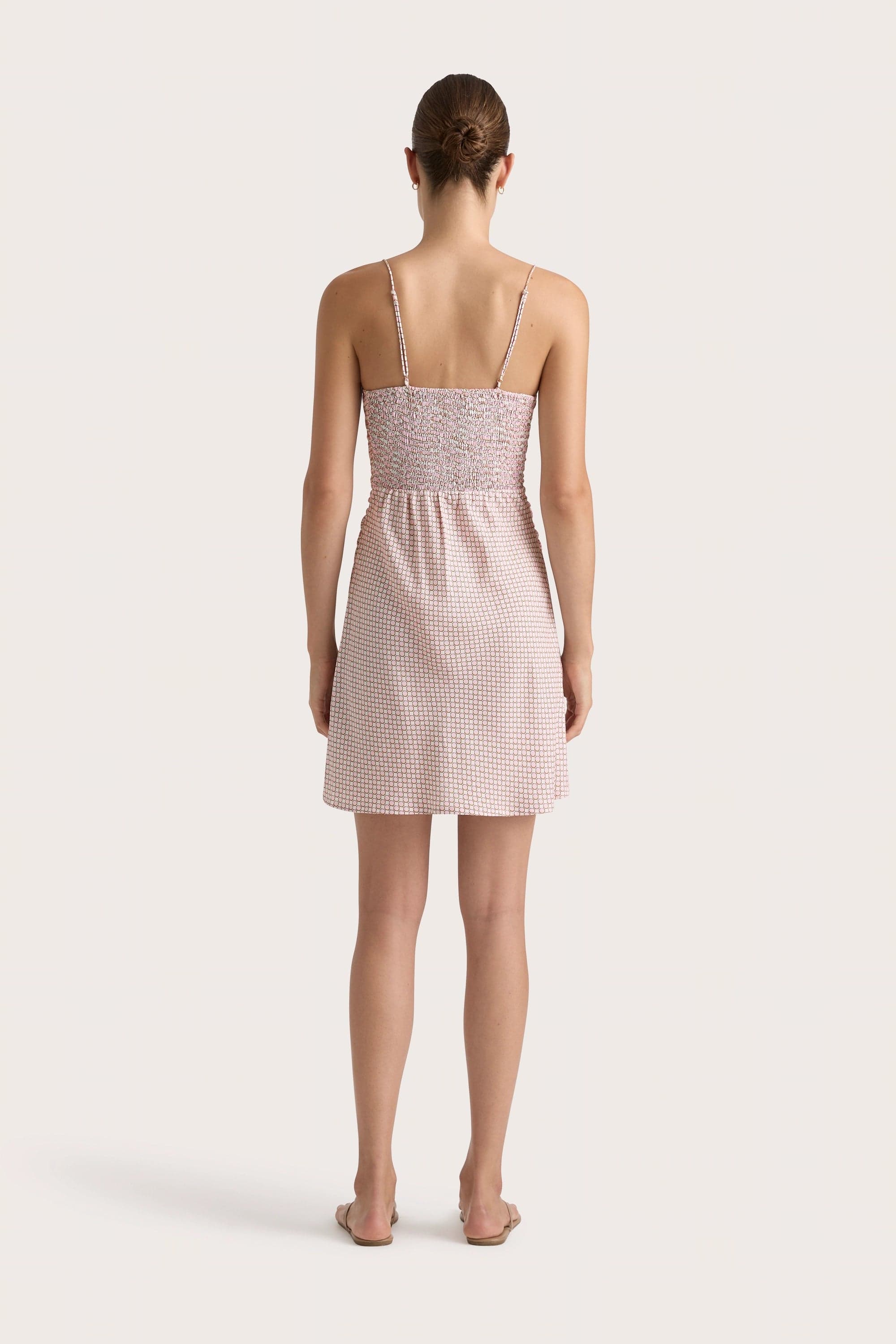 Faithfull - Emalee Mini Dress Oliander Blush - Final Sale - Image 4