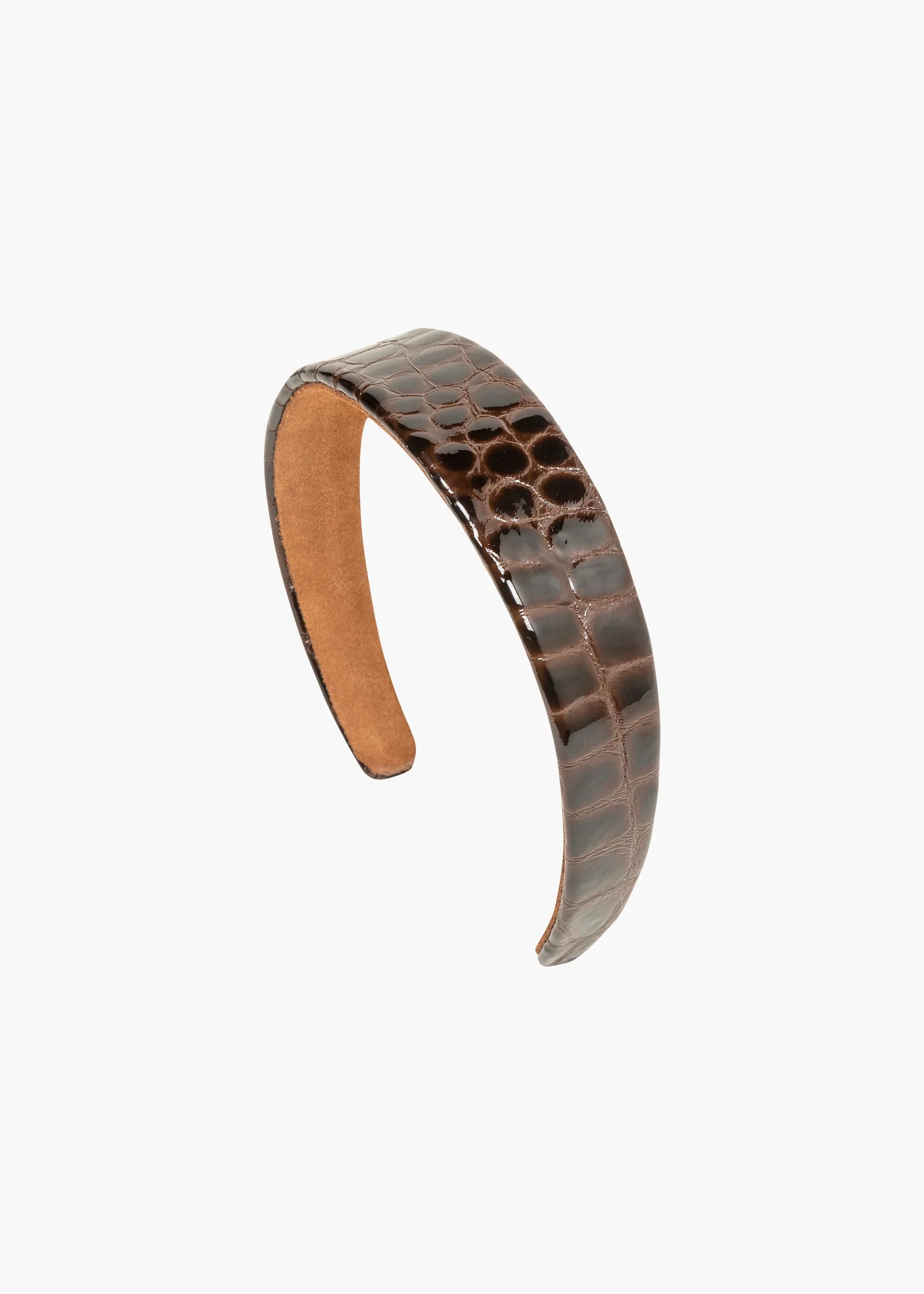 Jennifer Behr - Embossed Leather Cruz Headband