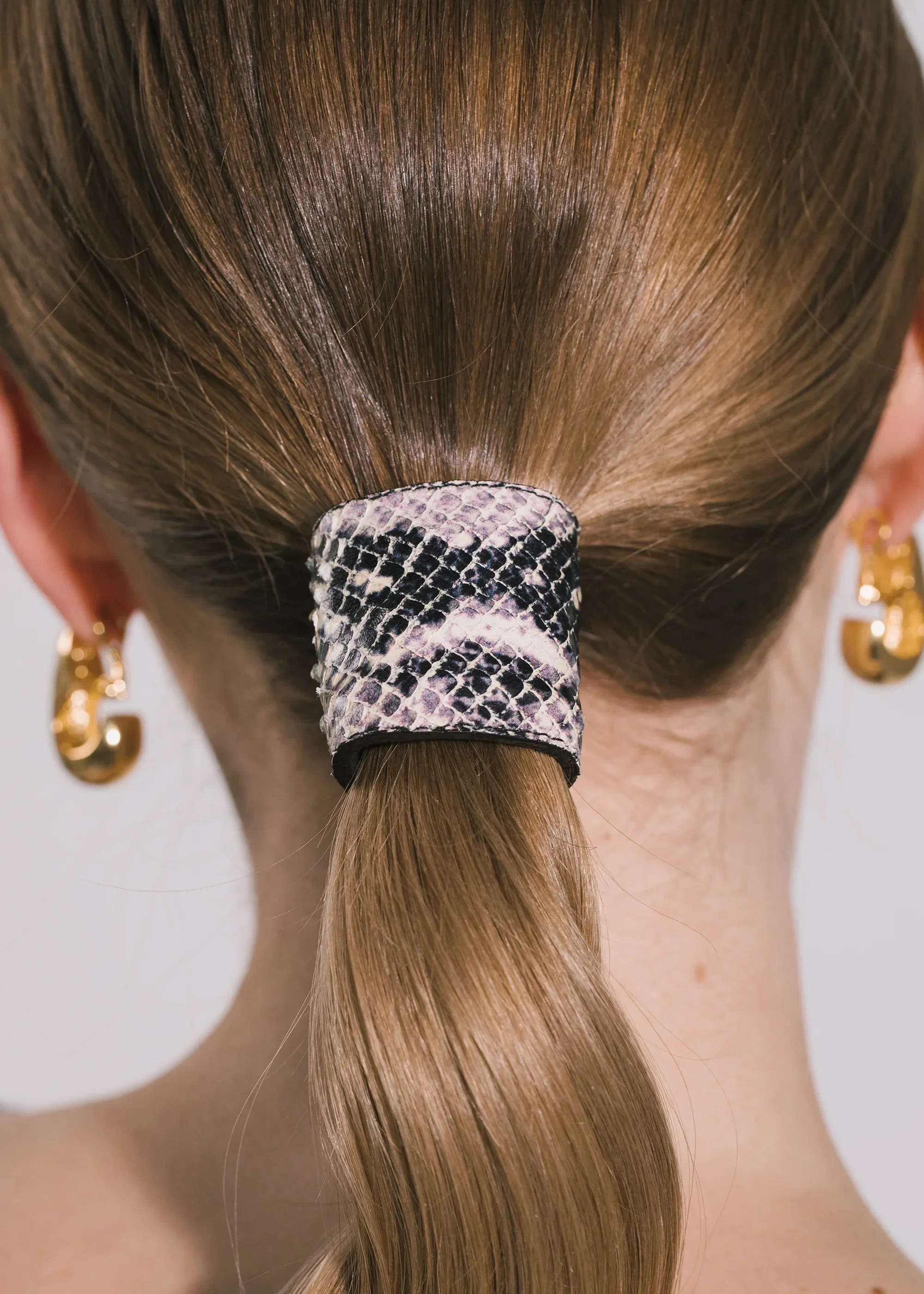 Jennifer Behr - Embossed Leather Ponywrap - Image 2
