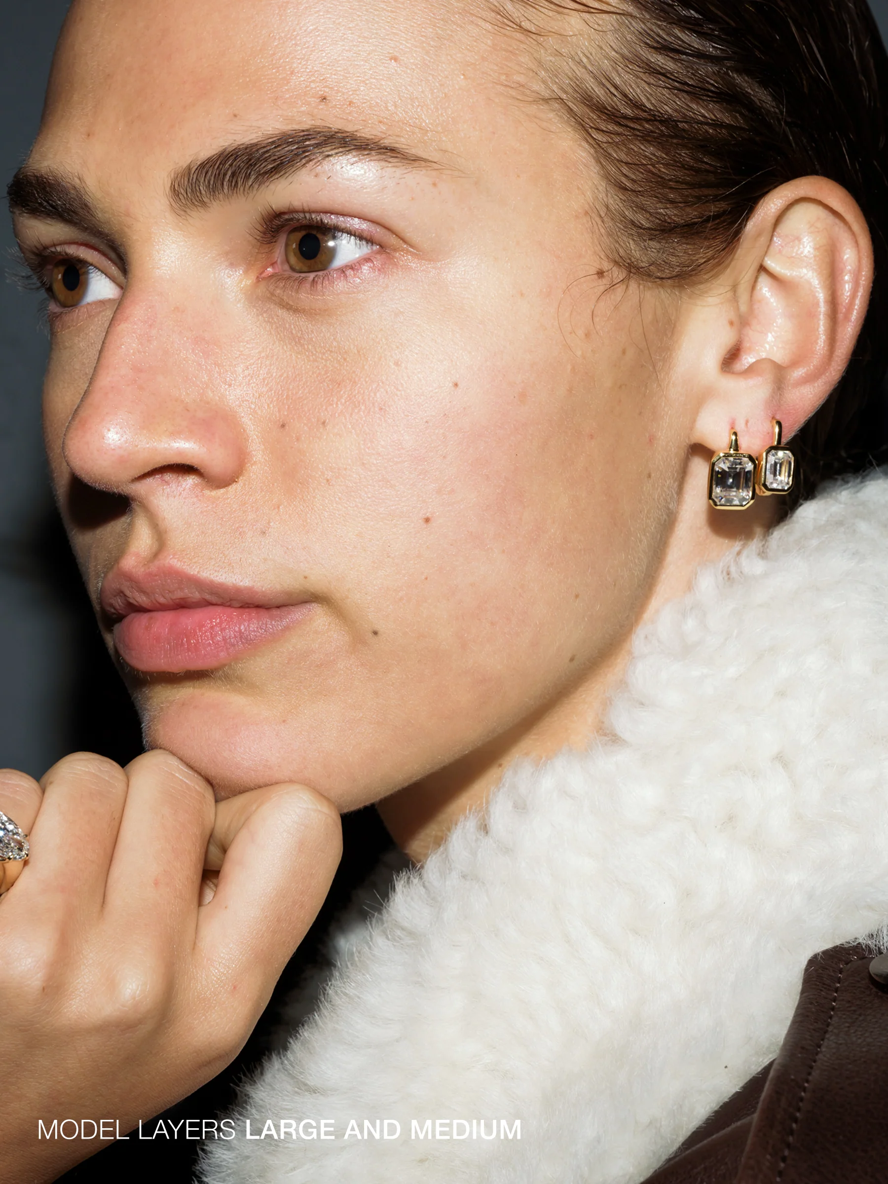 Dorsey - ODETTE EARRINGS IN MOISSANITE - Image 7