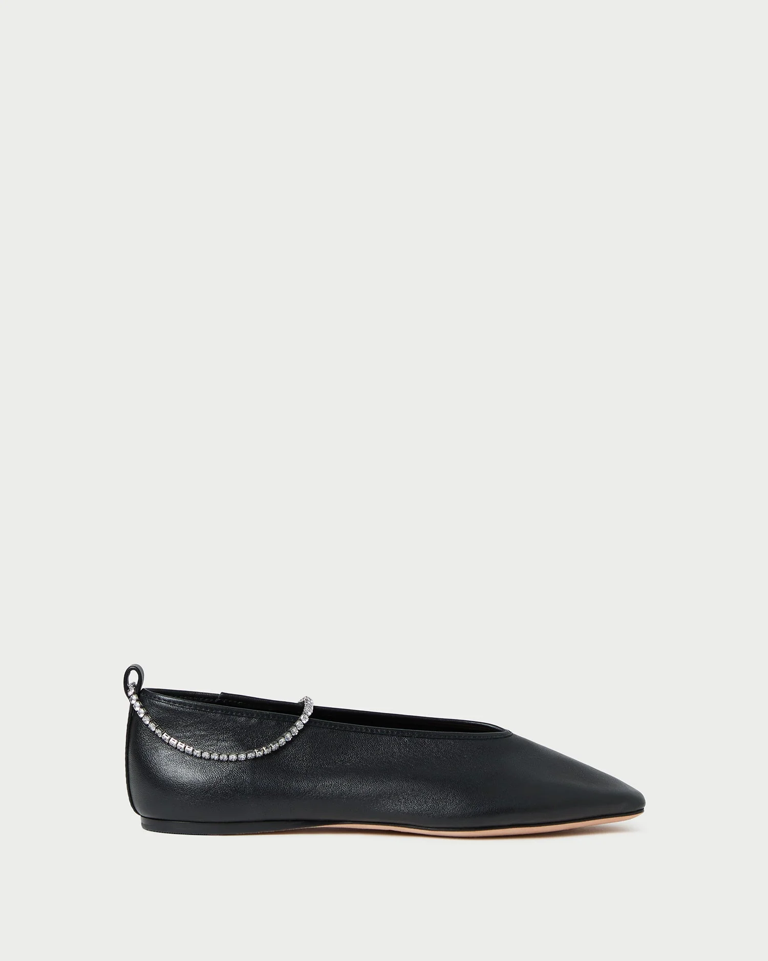Loeffler Randall - Emery Black/Crystal Ballet Flat - Image 3