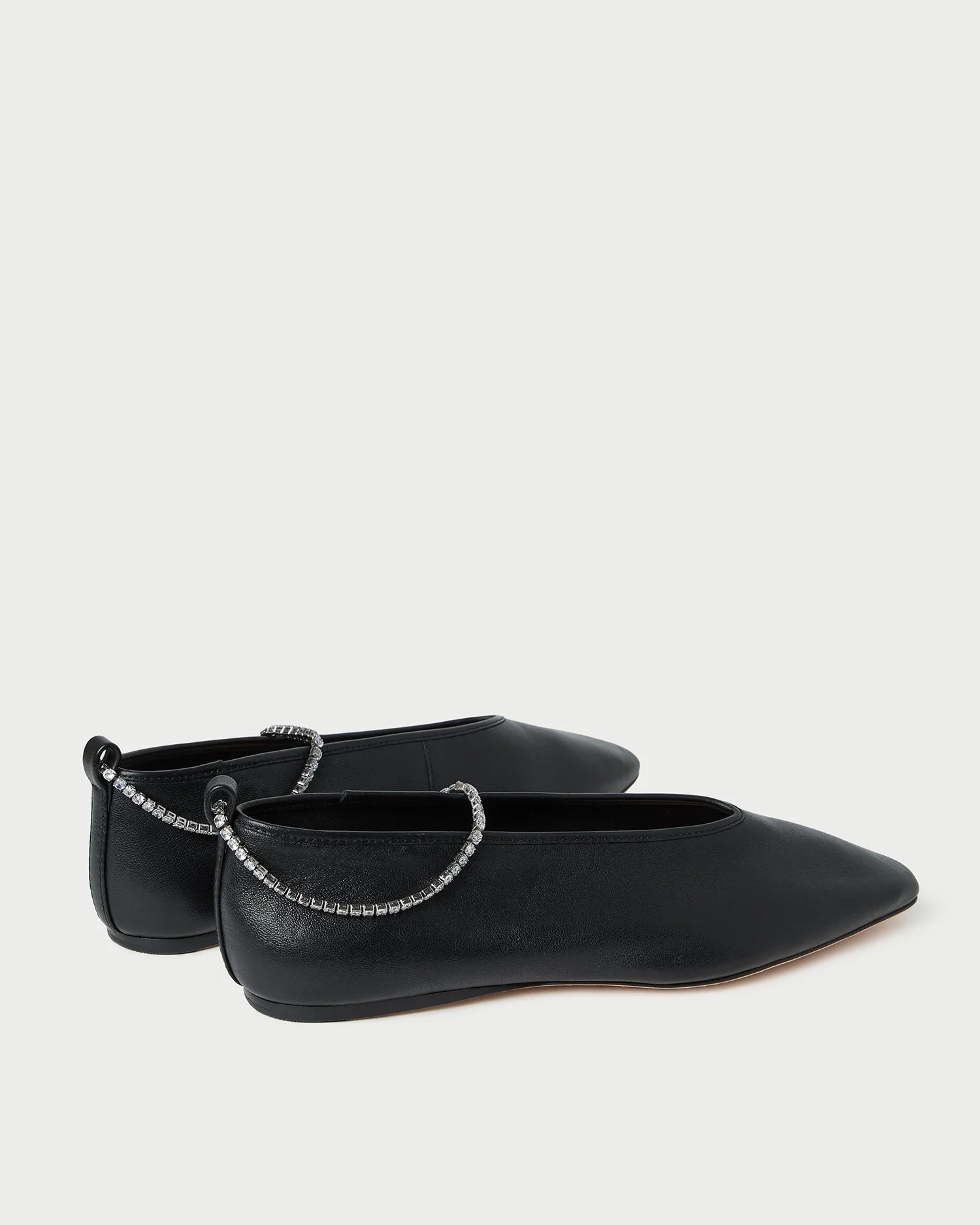 Loeffler Randall - Emery Black/Crystal Ballet Flat - Image 5