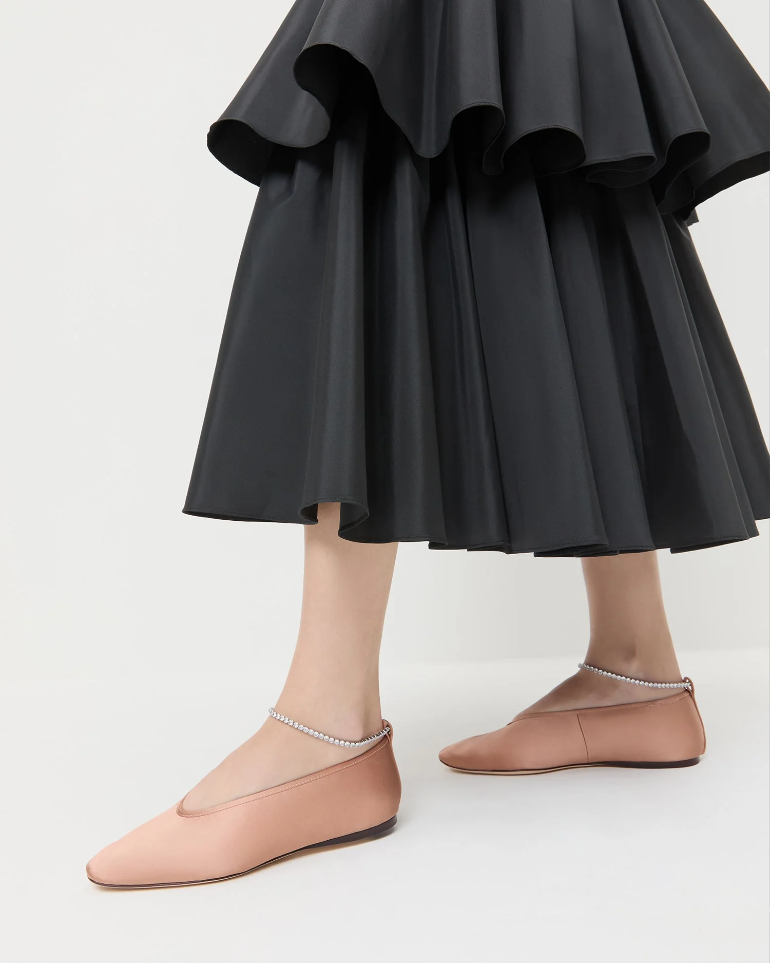 Loeffler Randall - Emery Blush/Crystal Ballet Flat - Image 2