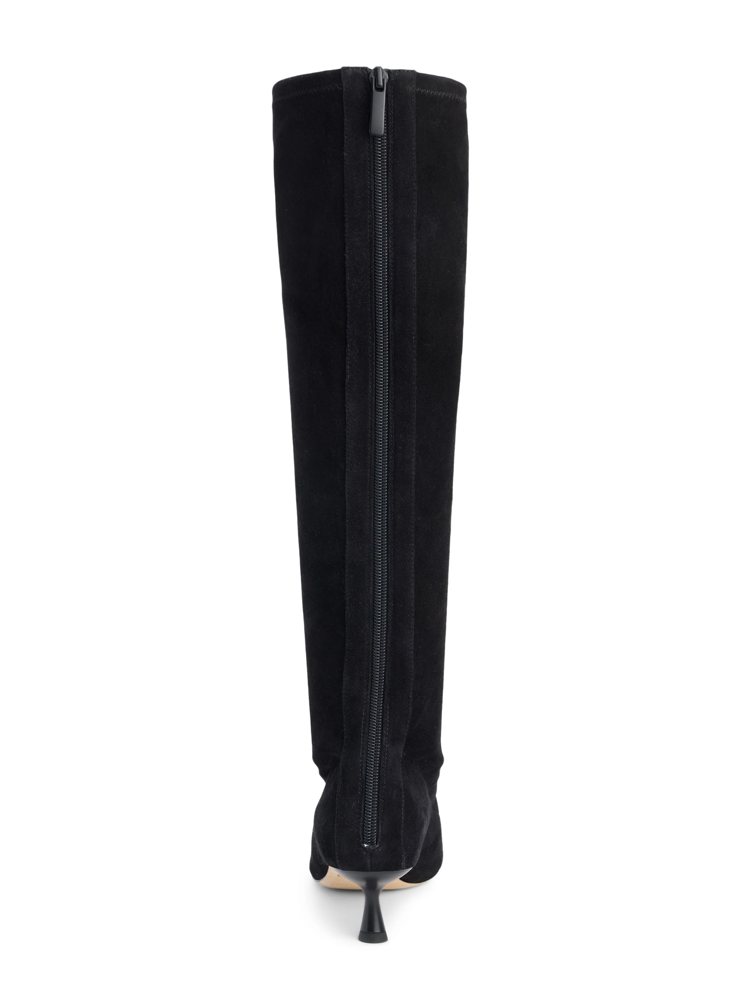 L'AGENCE - Emilie Suede Kitten - Heel Boot - Image 6