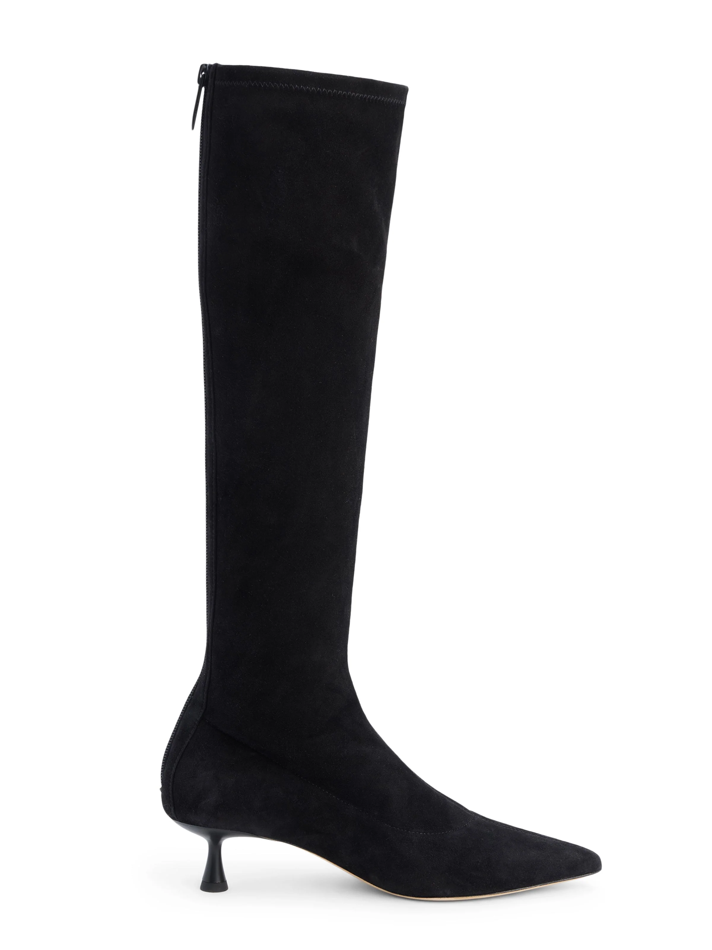 L'AGENCE - Emilie Suede Kitten - Heel Boot - Image 7