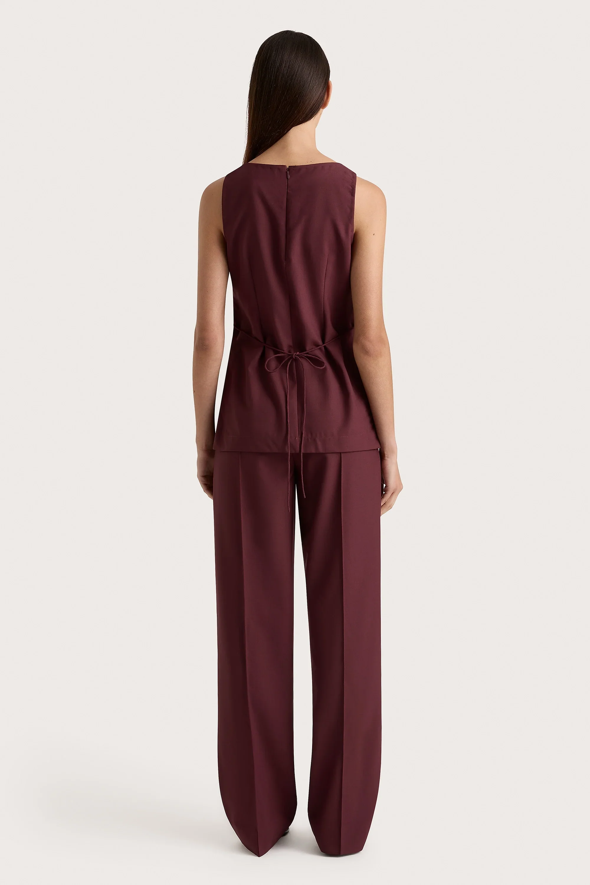 Faithfull - Emilie Trouser Bordeaux - Final Sale - Image 5
