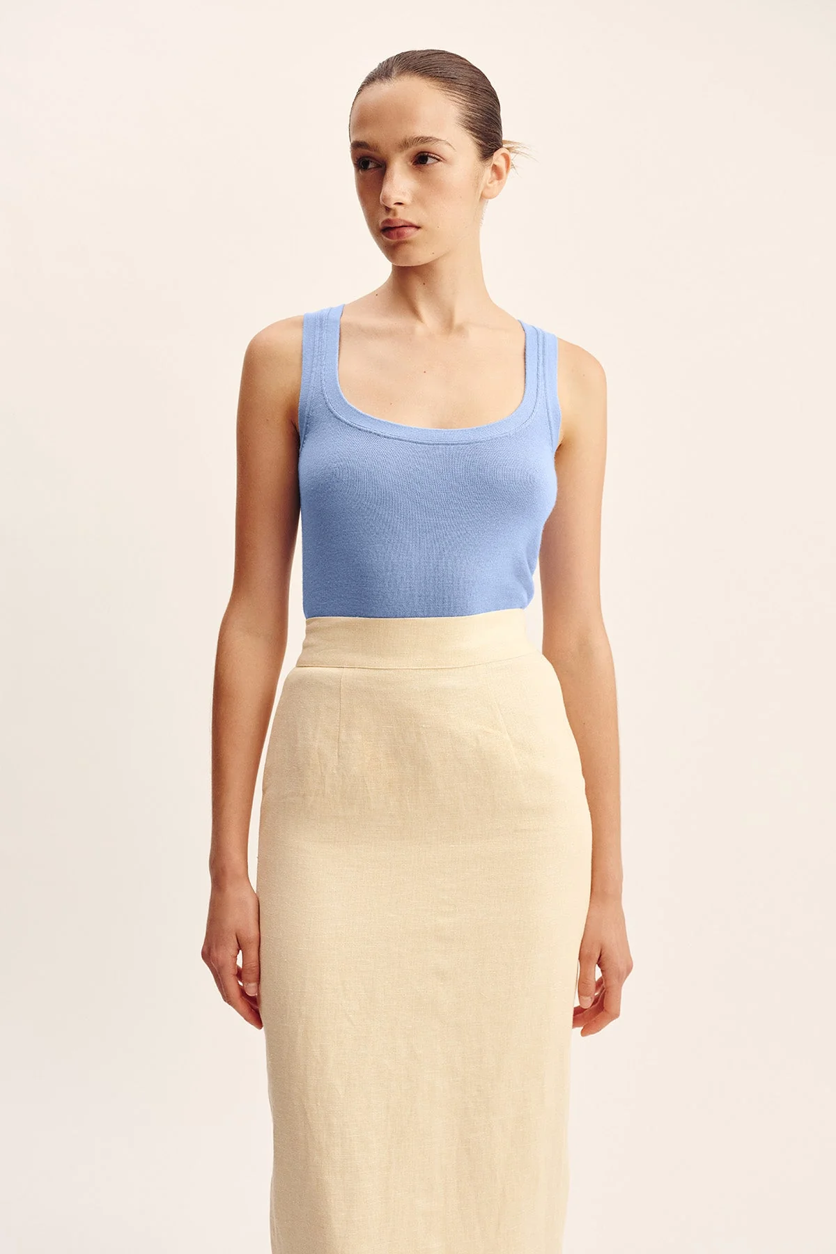 Posse - EMMA PENCIL SKIRT - DUSTY CITRON - Image 9