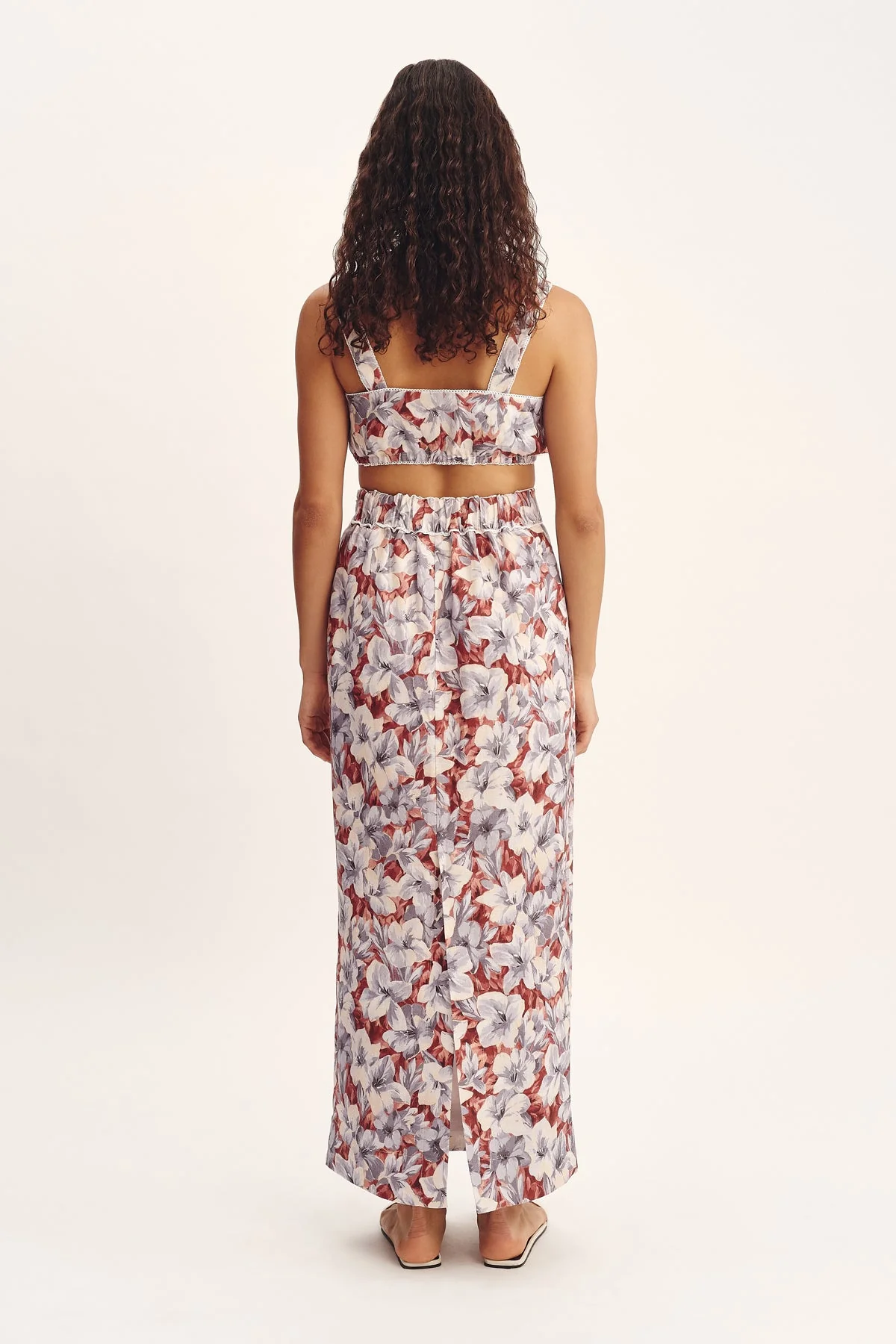 Posse - EMMA PENCIL SKIRT - LILY GARDEN - Image 4